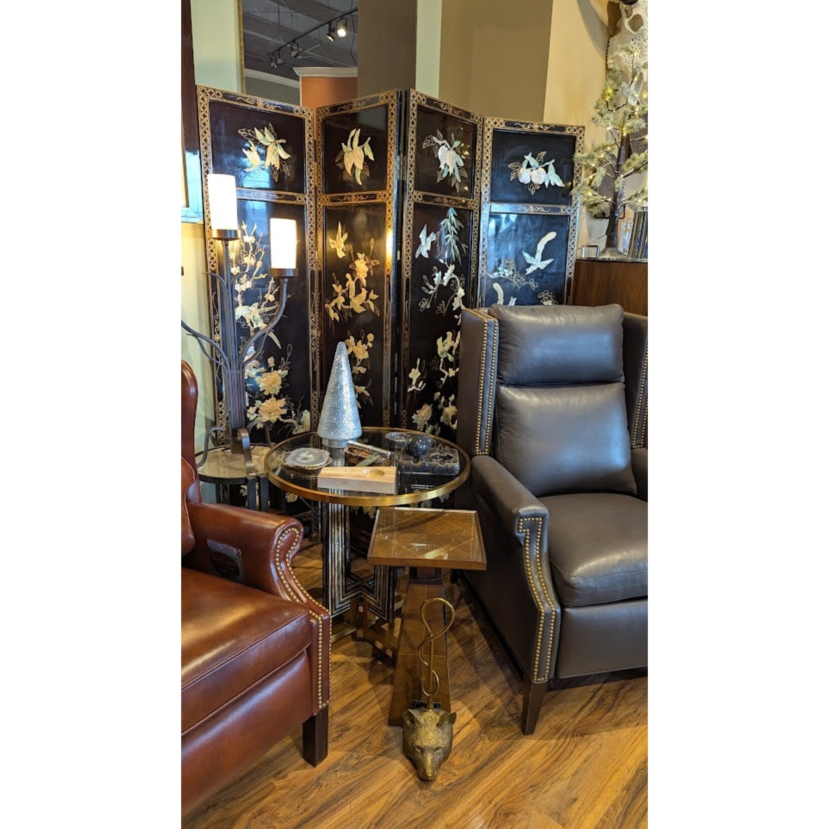 Maitland Smith Fox Head Door Stopper