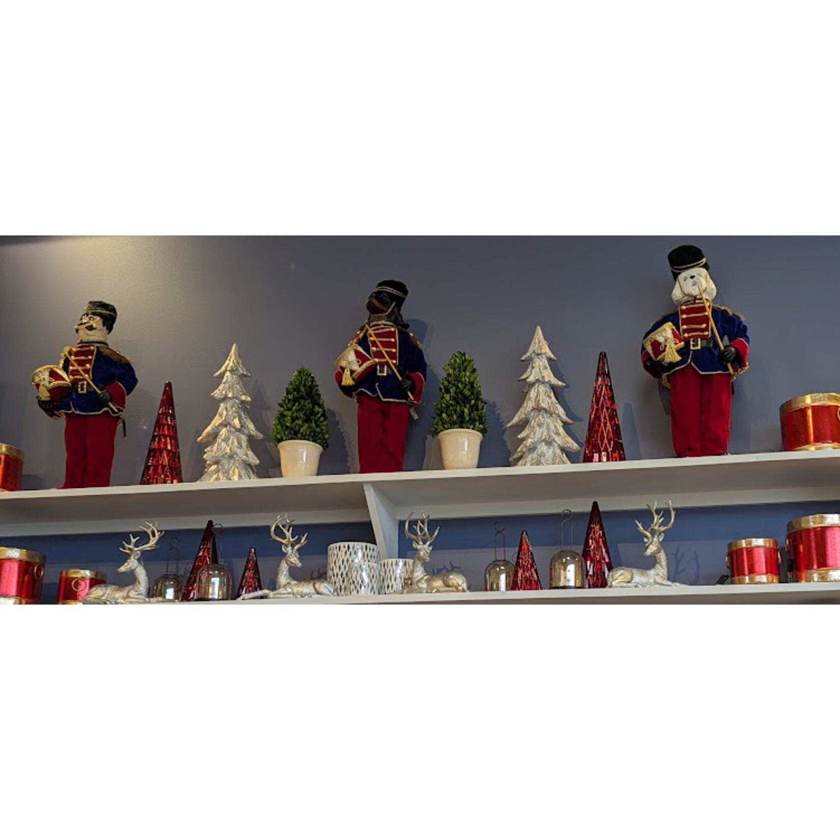 Winward Home White & Gold Table Christmas Tree