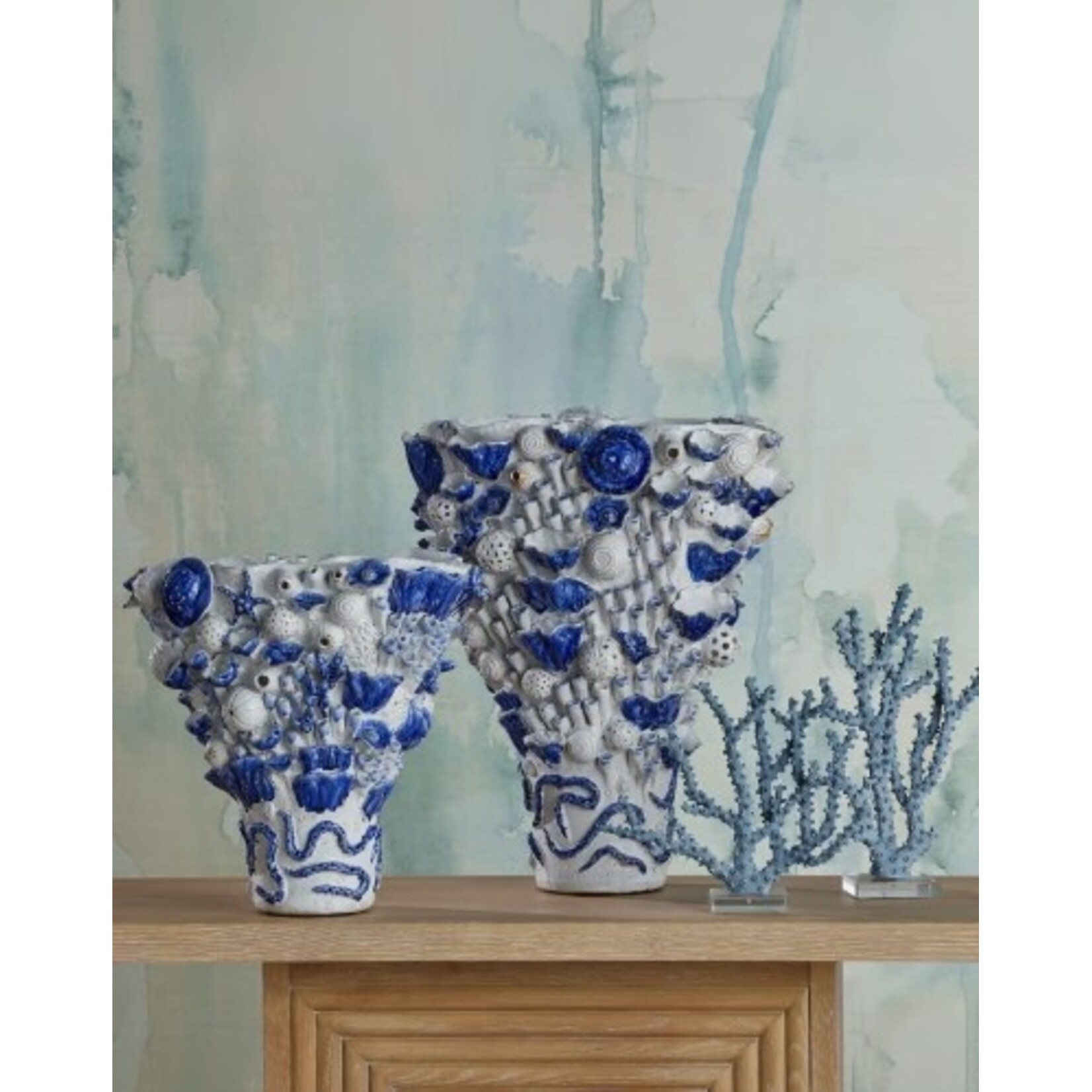 Currey & Company Coral Reef Vase