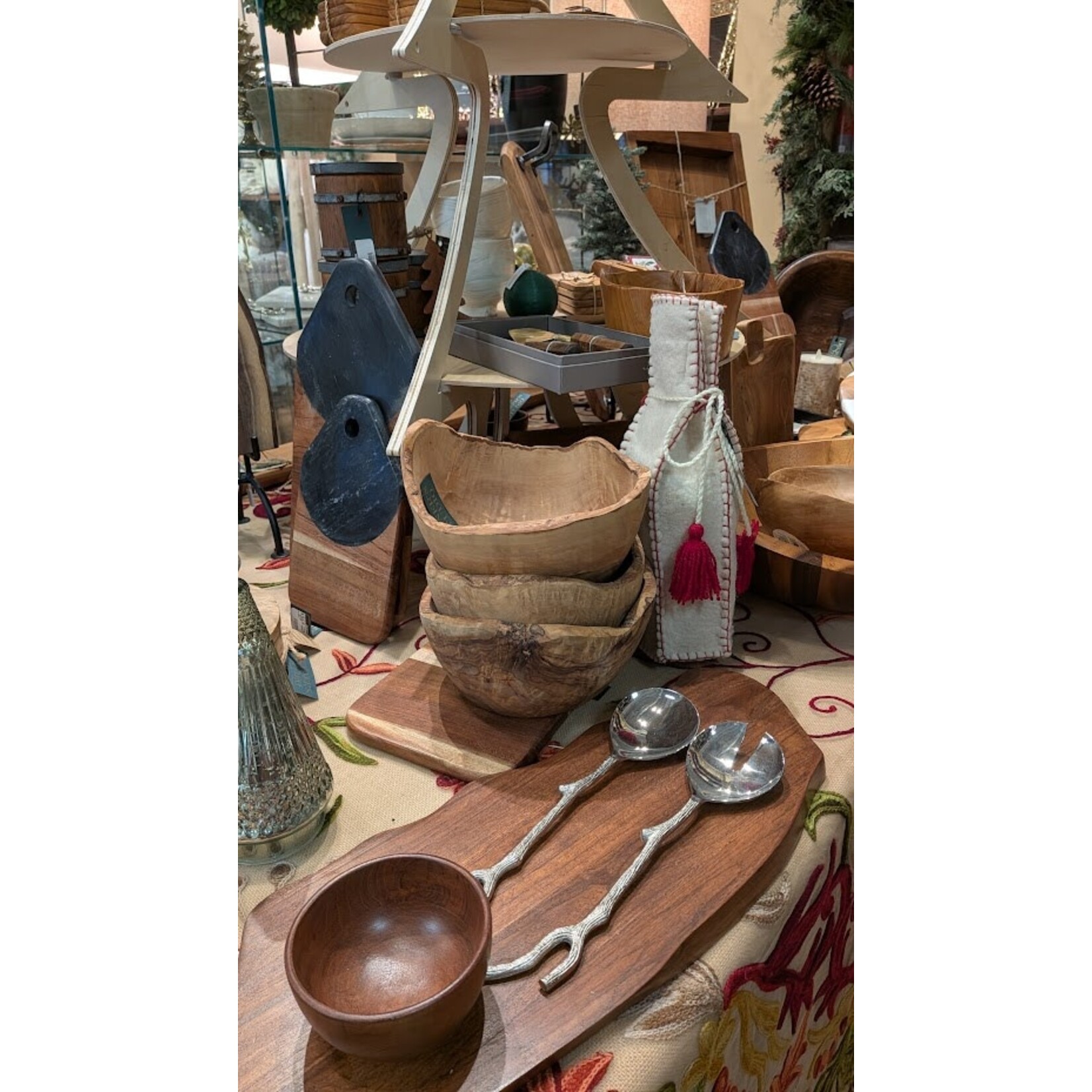 Wood Land USA Rustic Bowl Medium