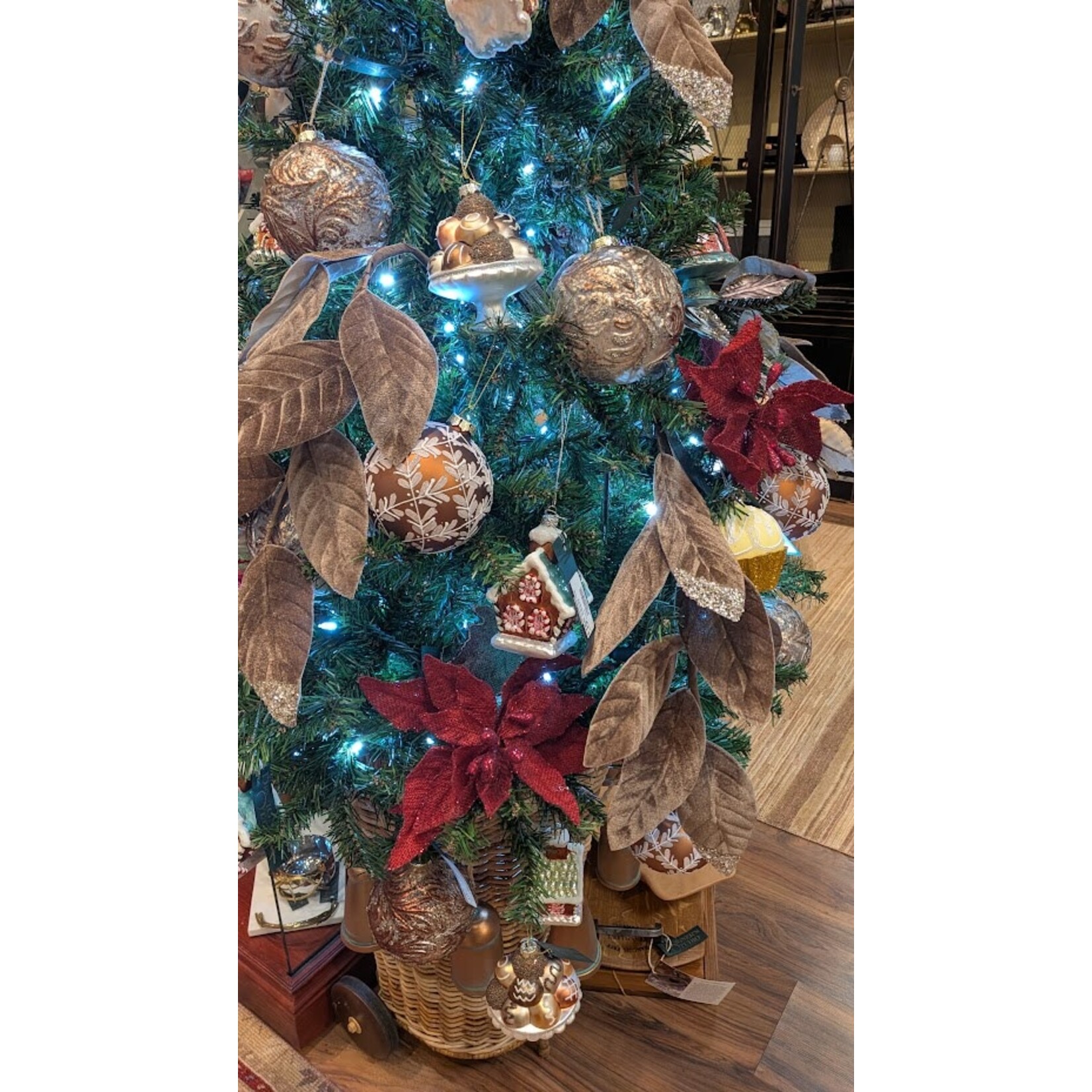 Katherine's Collection Glass Chocolate Candy Mix on Stand Ornament