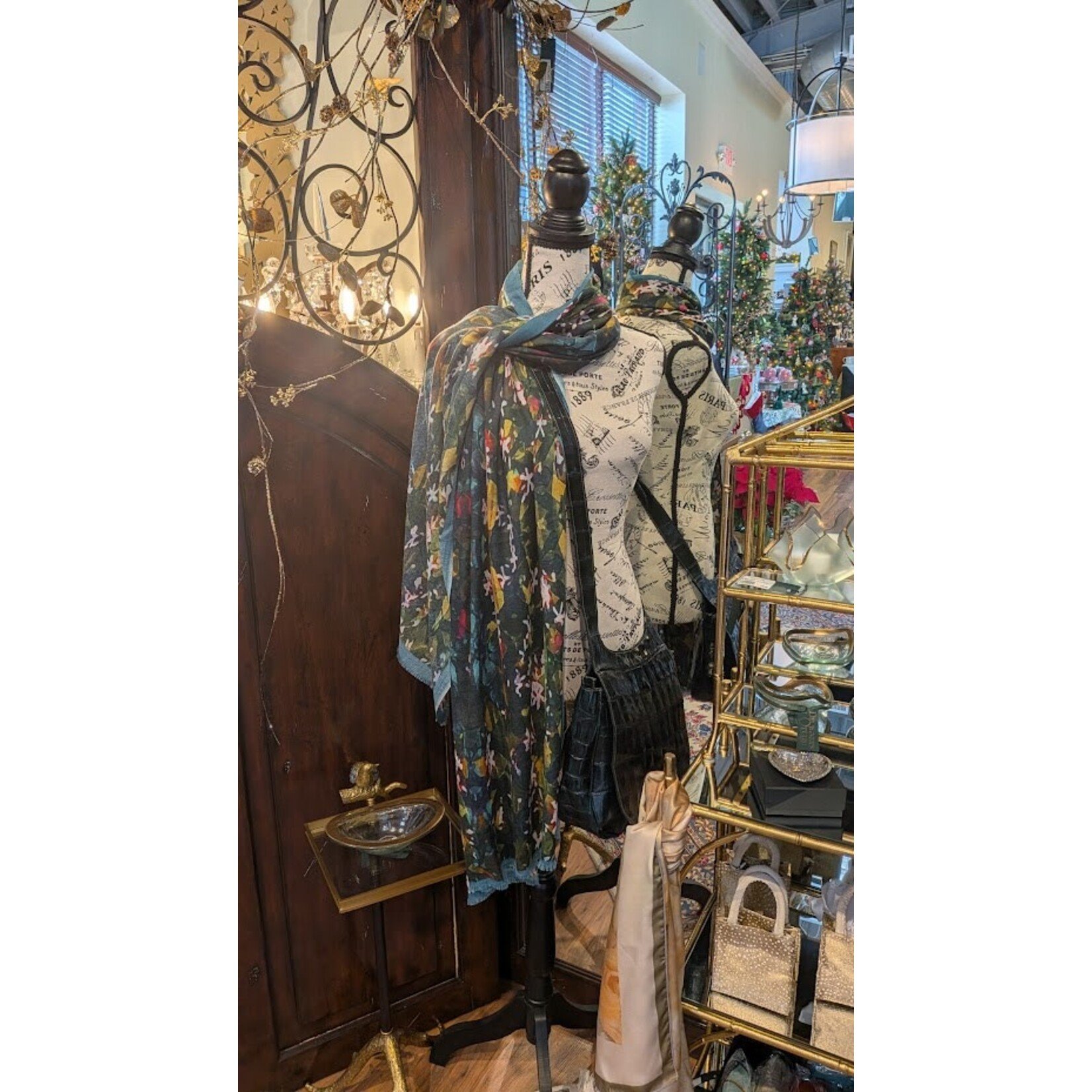 Sara Anderson Burano Jasmine Silk Cashmere Scarf