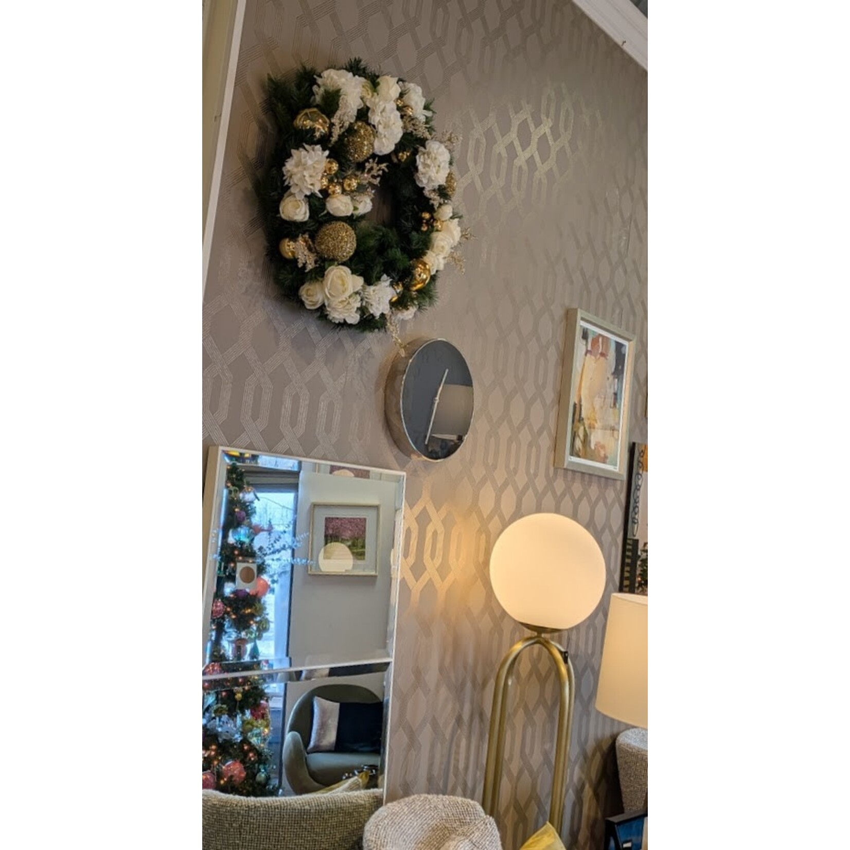 Bidk Home Steel Black Wall Clock