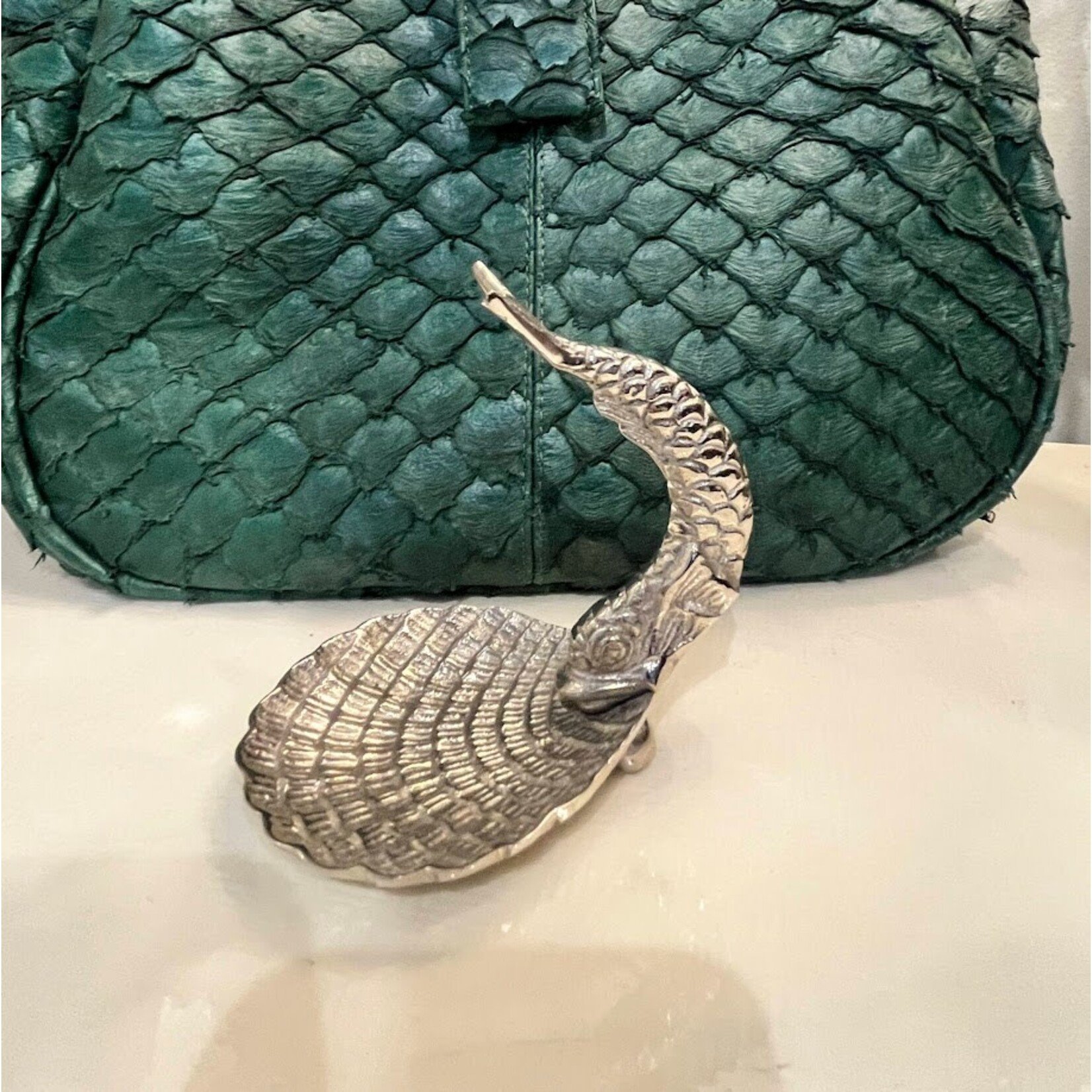 Vagabond Vintage Silver Dolphin Ring Holder