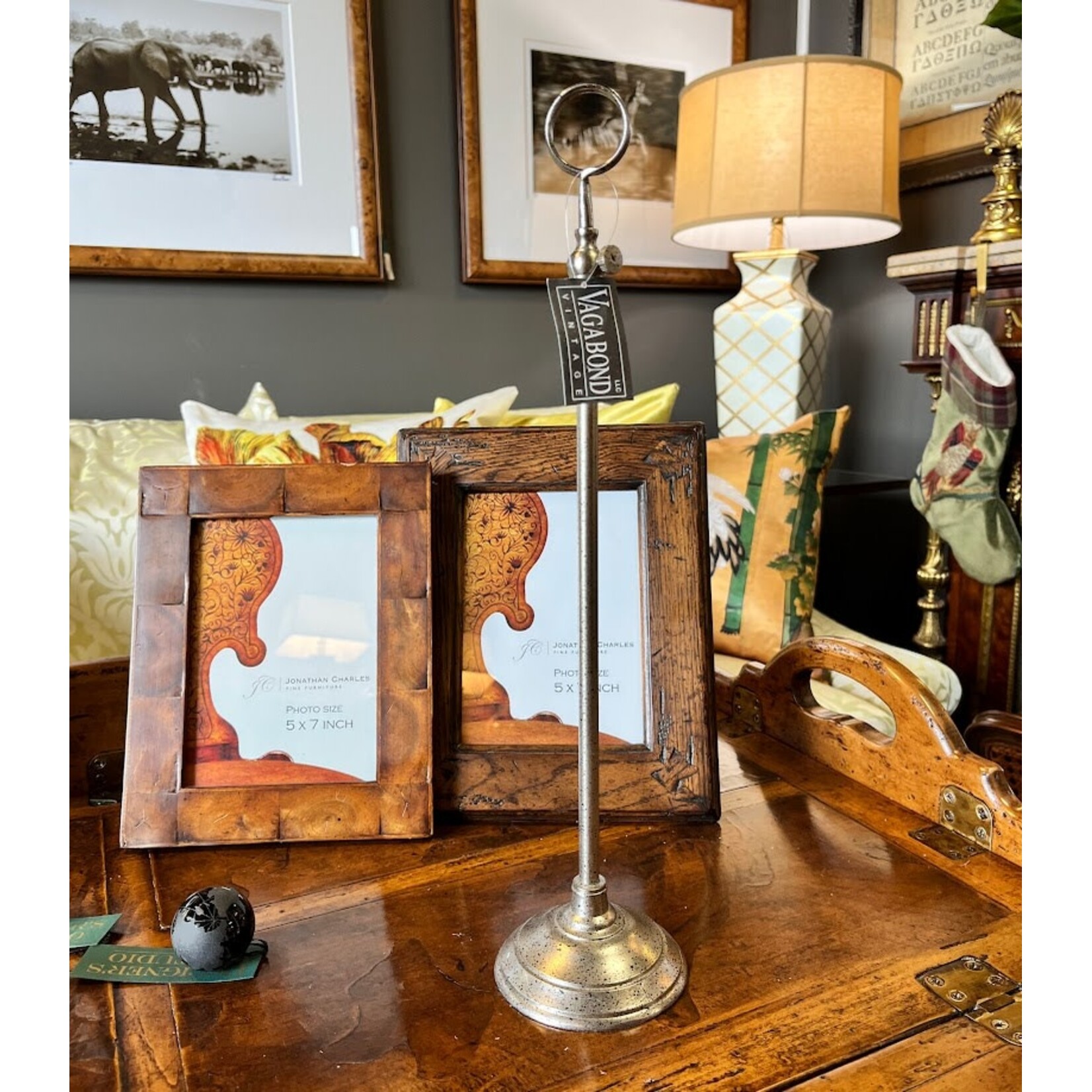 Vagabond Vintage Telescoping Card Holder Table Display Stand