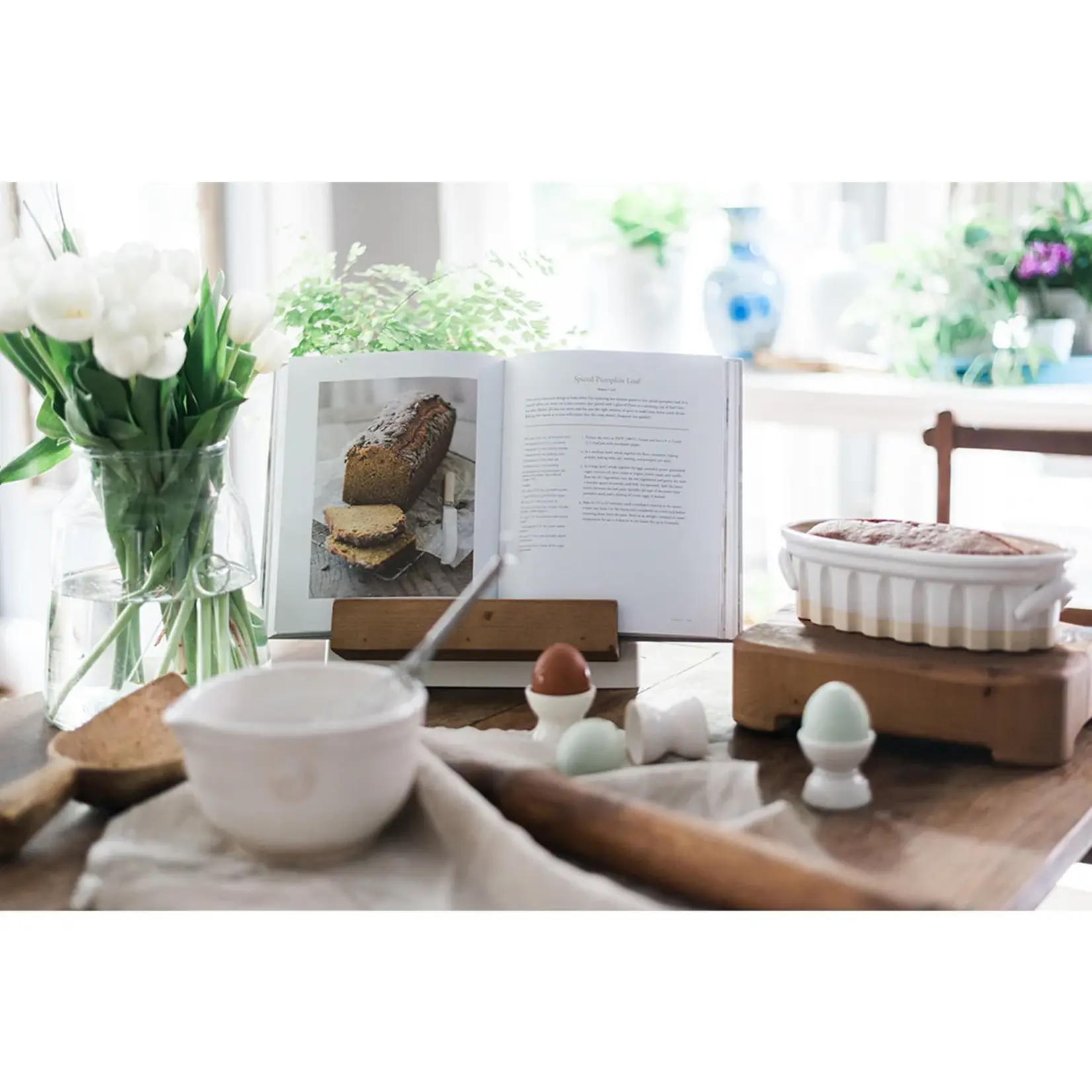 etuHOME Natural Mod IPad Cookbook Holder