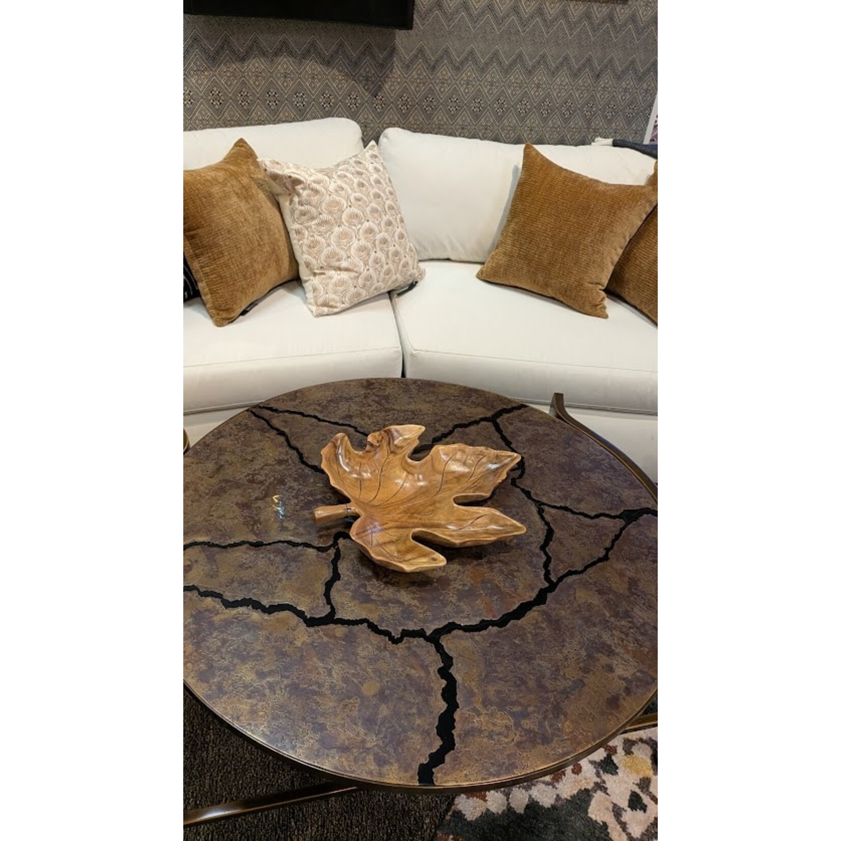 French Heritage Wooden Maple Leaf Tray