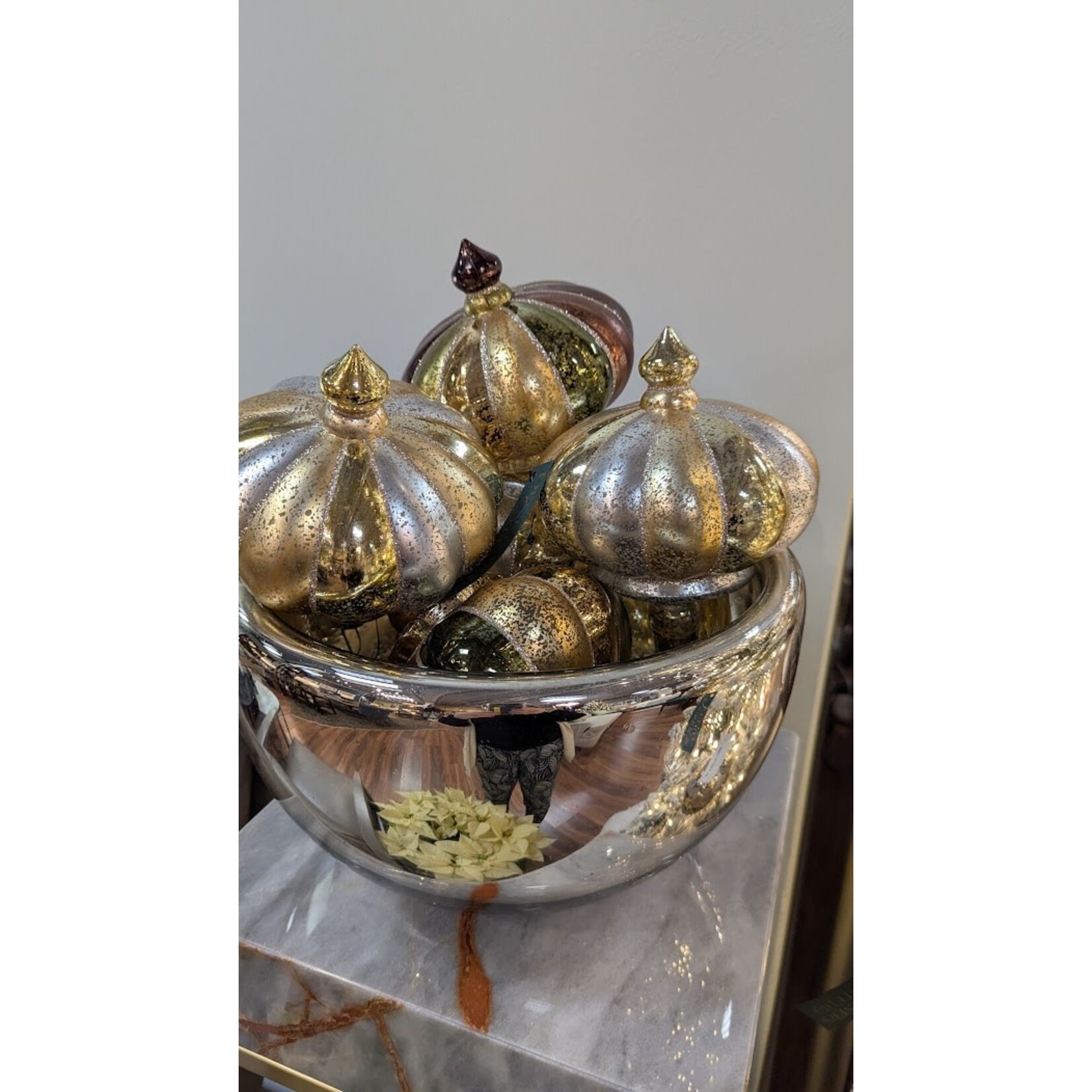 Worldly Goods Hi Bowl Silver Plated 13"