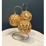 Katherine's Collection Gilded Embossed Ball Ornament