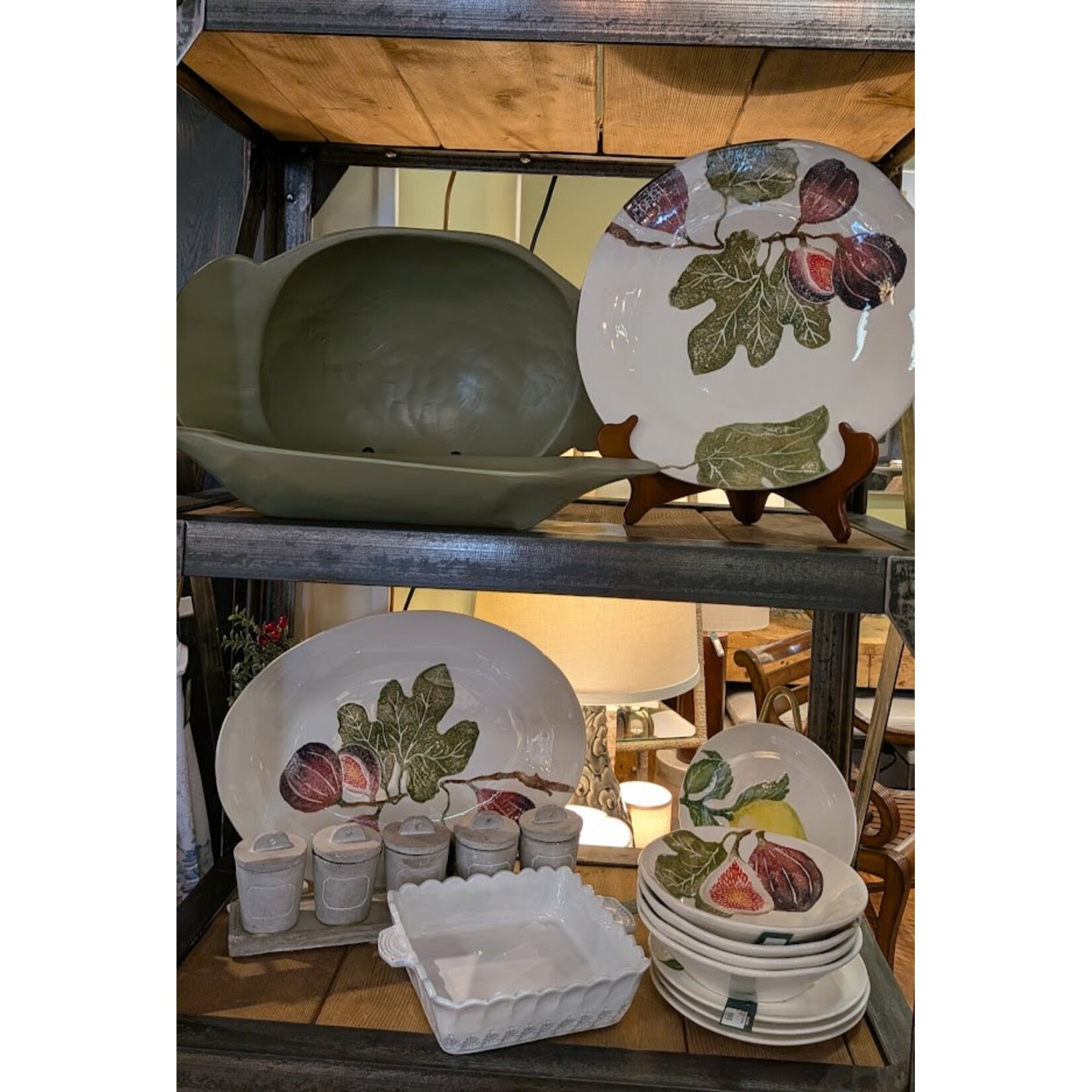 etuHOME Vintage Sage Dough Bowl Small