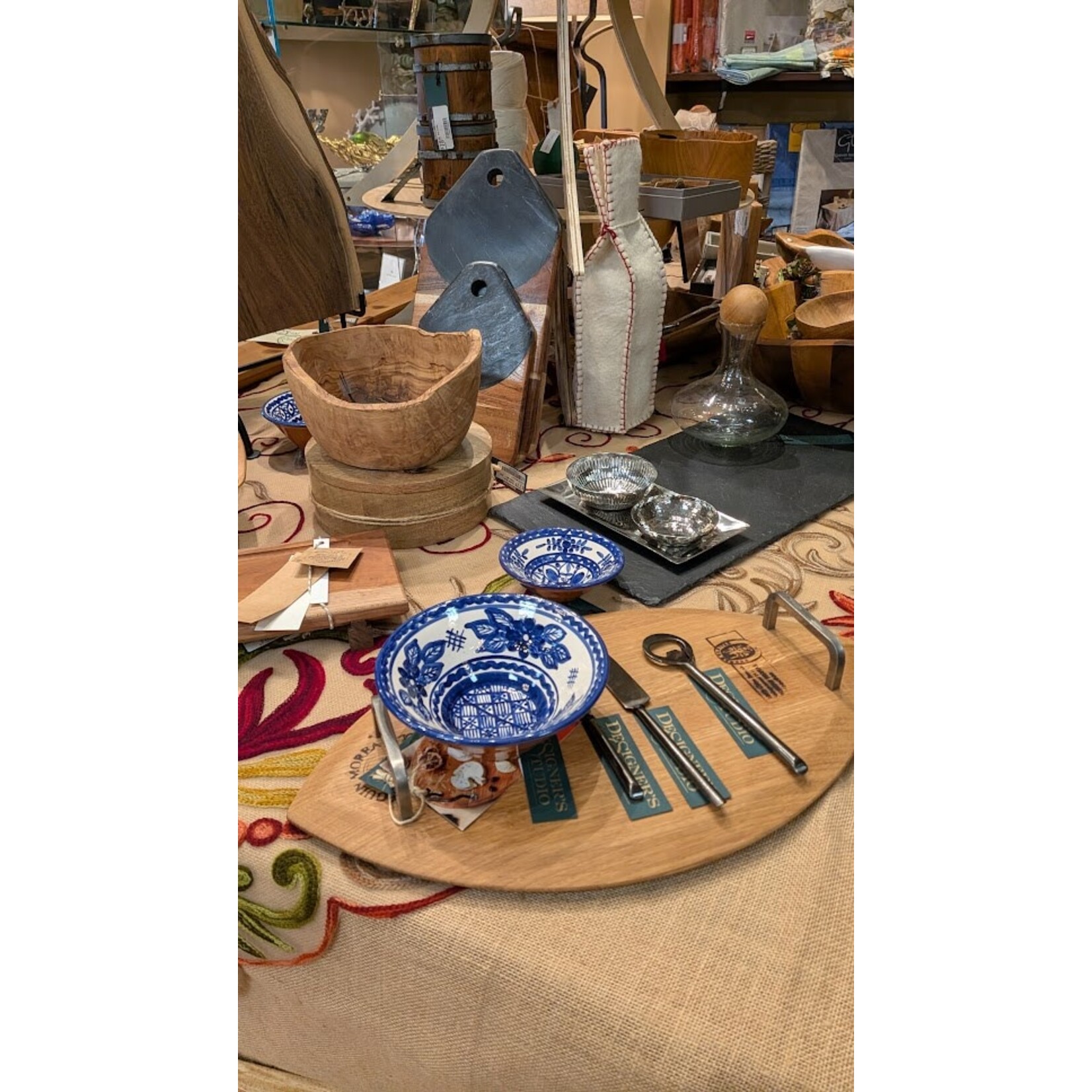 Provence Platters Vintage Leaf Platter