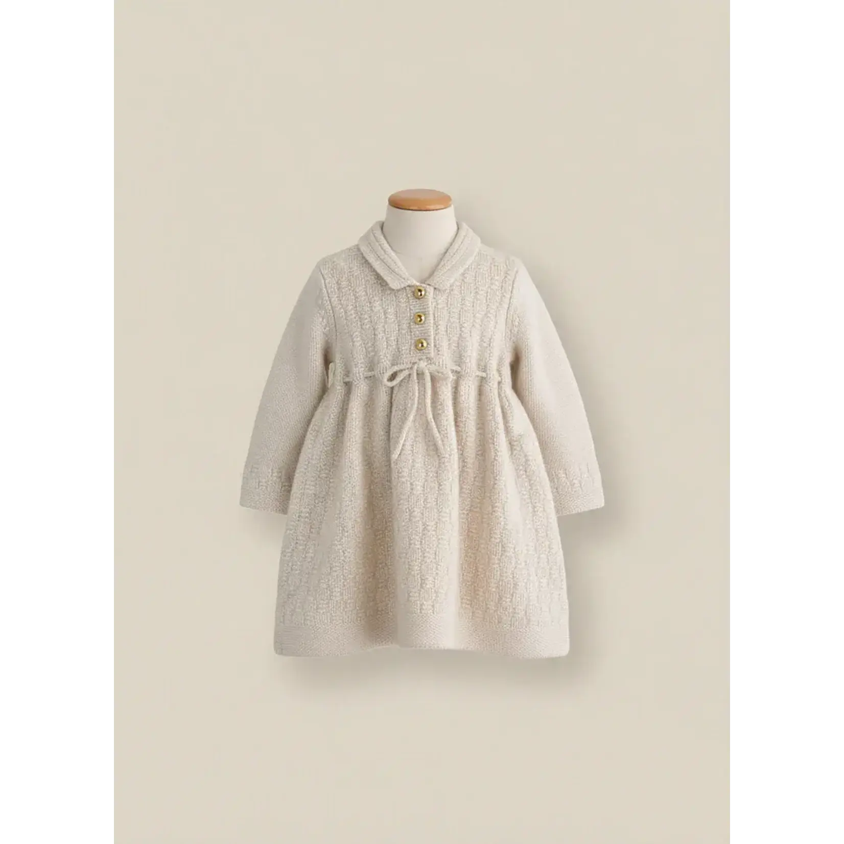 La Homage The Aspen Cashmere Baby Dress