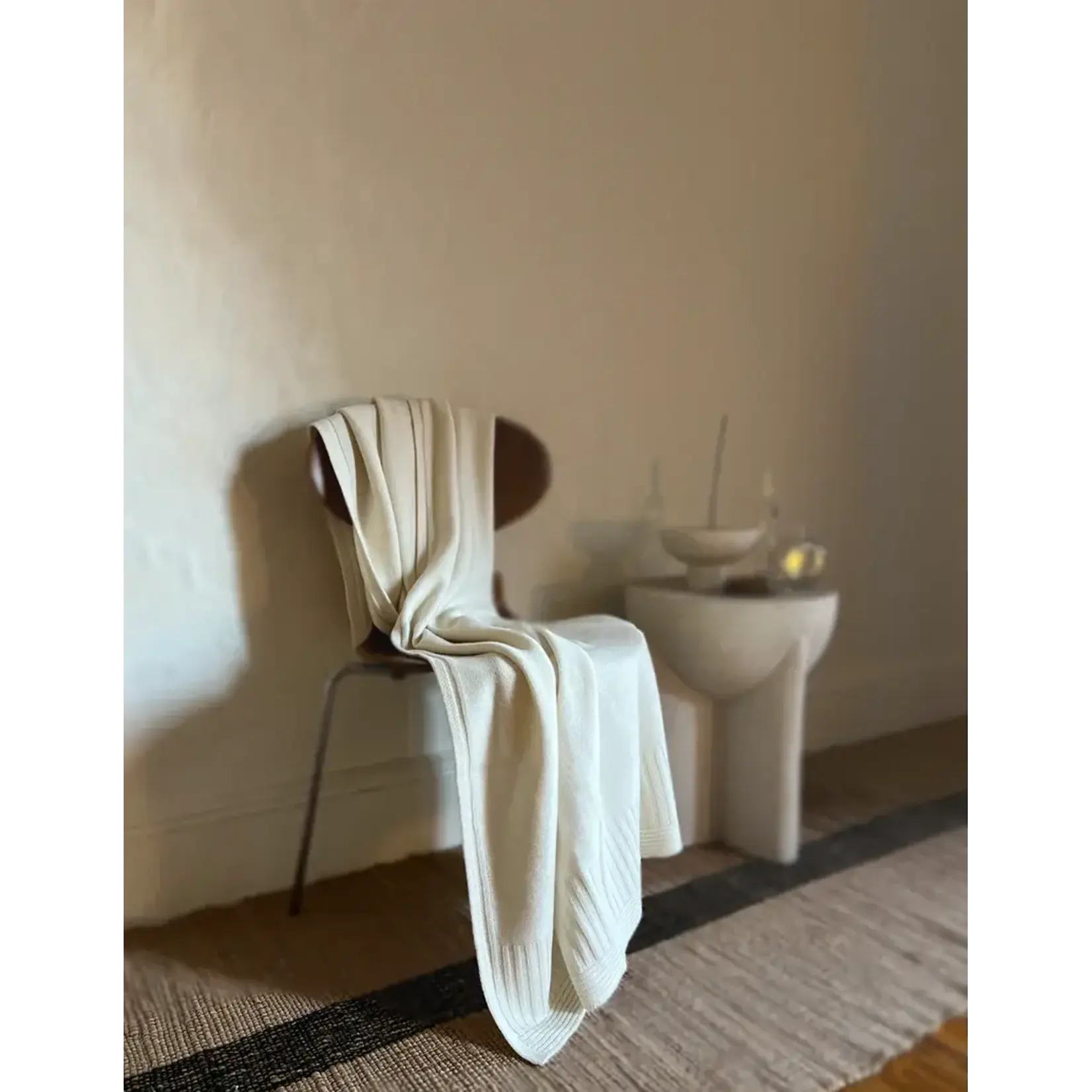 La Homage The Aspen Cashmere Baby Blanket