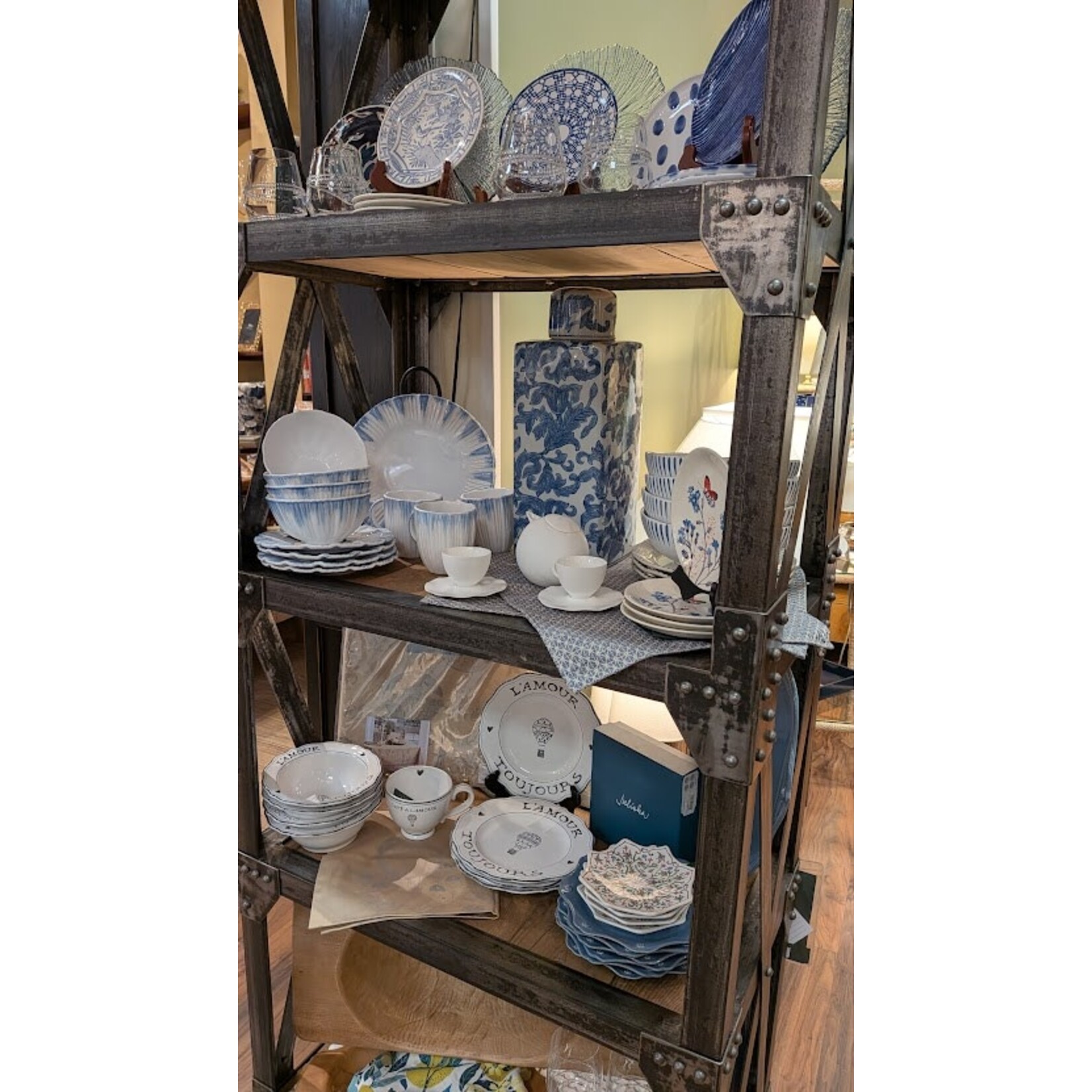 Vietri Bari Blue and White