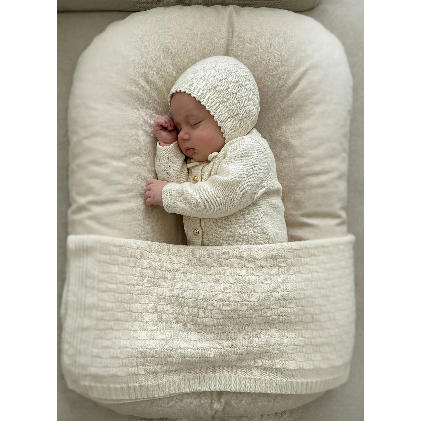 La Homage The Cloud Cashmere Baby Blanket