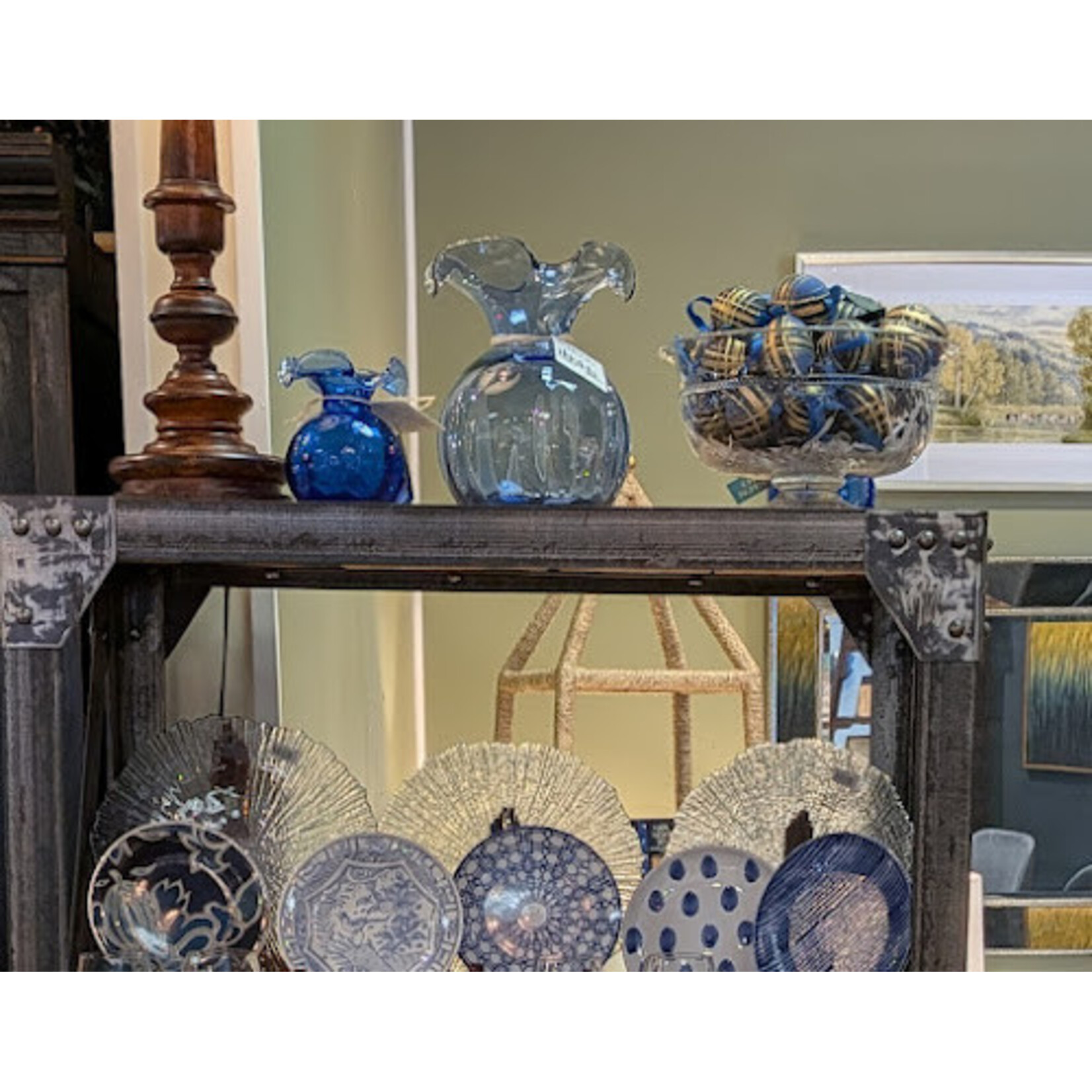 Zodax Icy Sapphire Glass