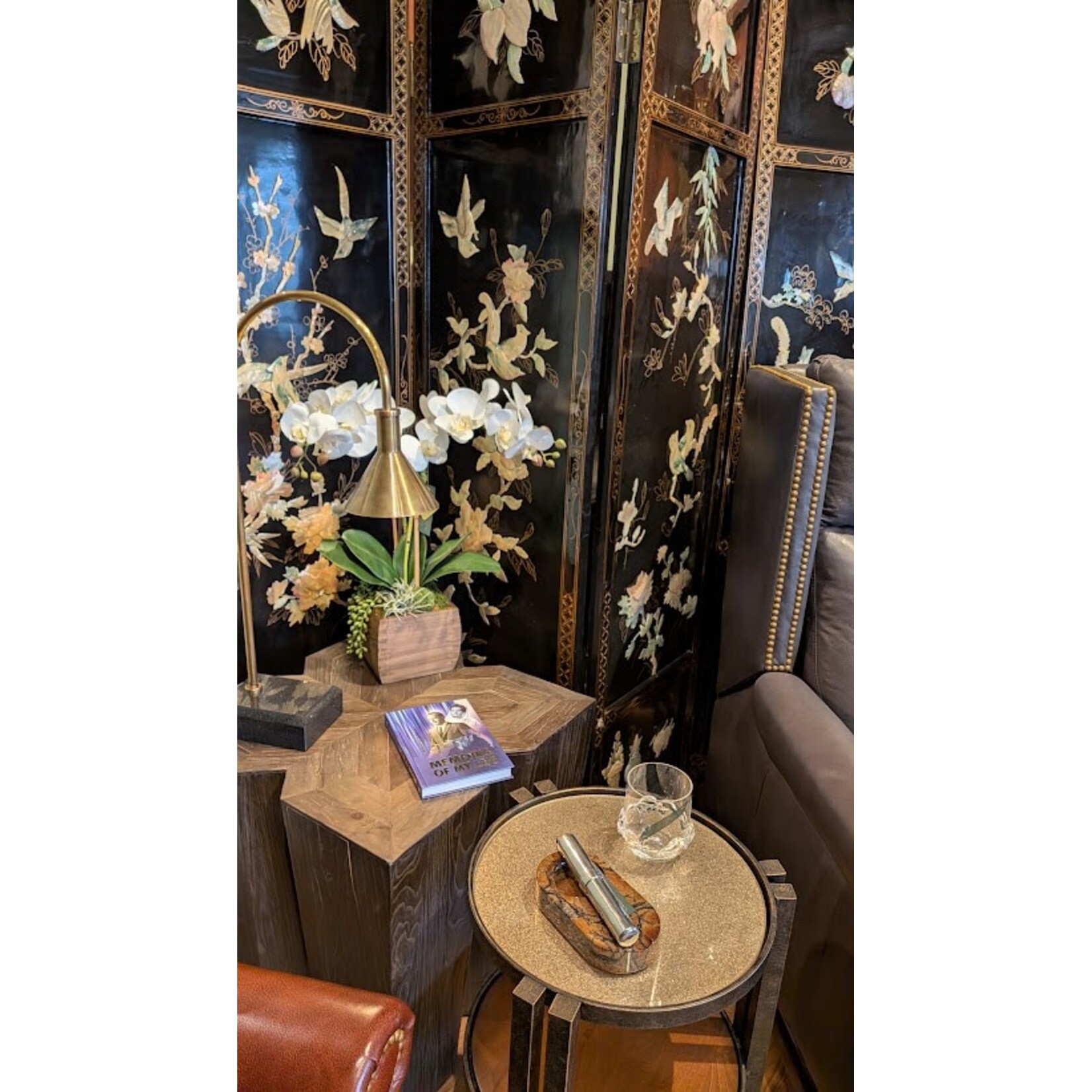 Currey & Company Thayer Brass Desk Lamp