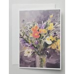 Abigail Joy Fine Art Farmers Market Flowers Greeting Card