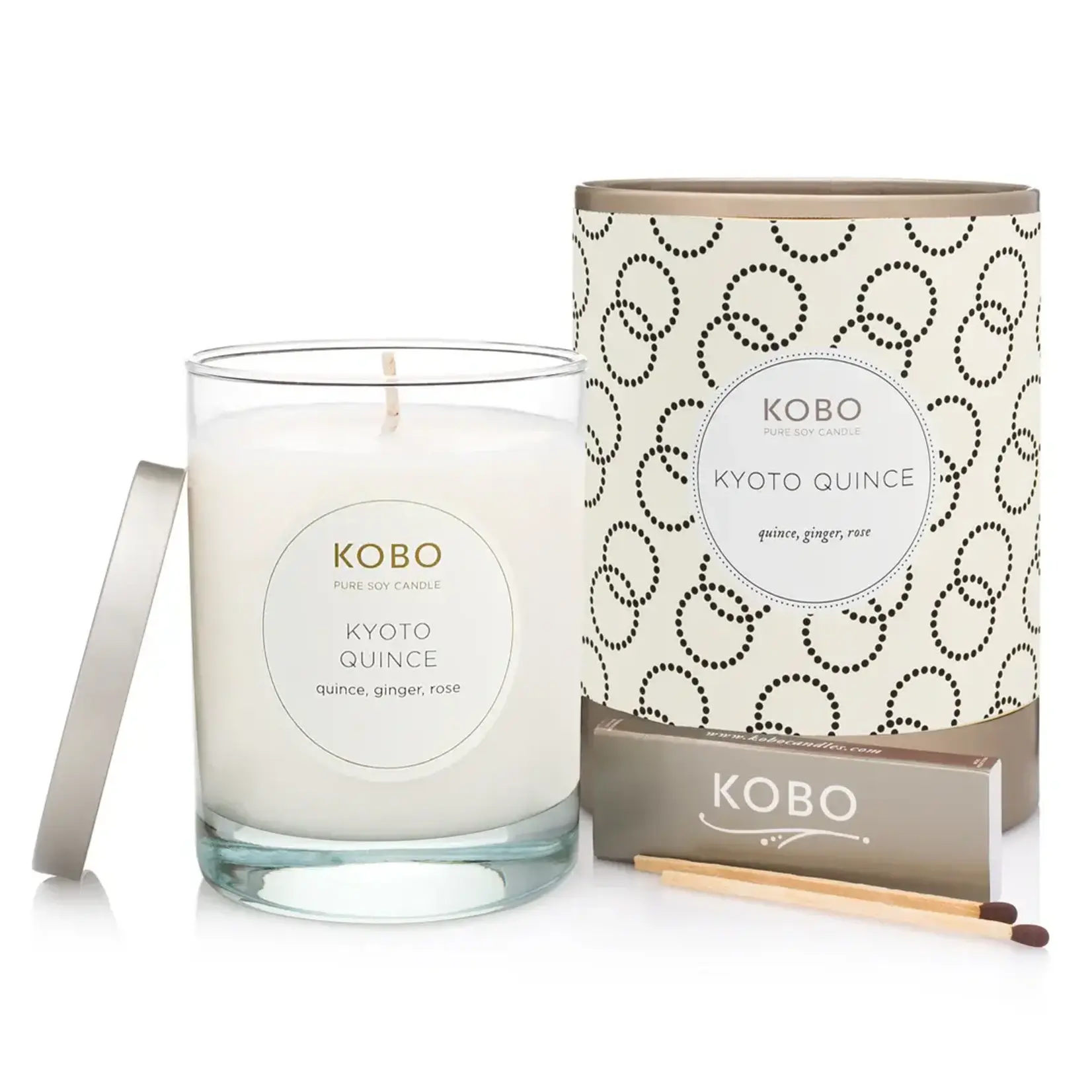 Kobo Kyoto Quince Coterie Candle 100% Soy