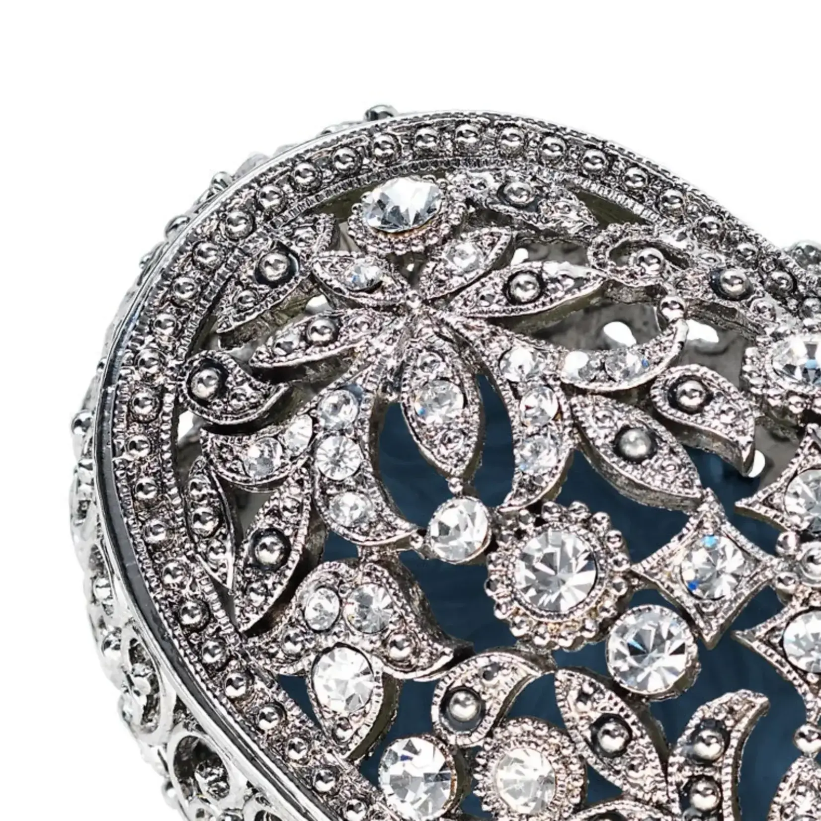 Olivia Riegel Silver Luxembourg Heart Box