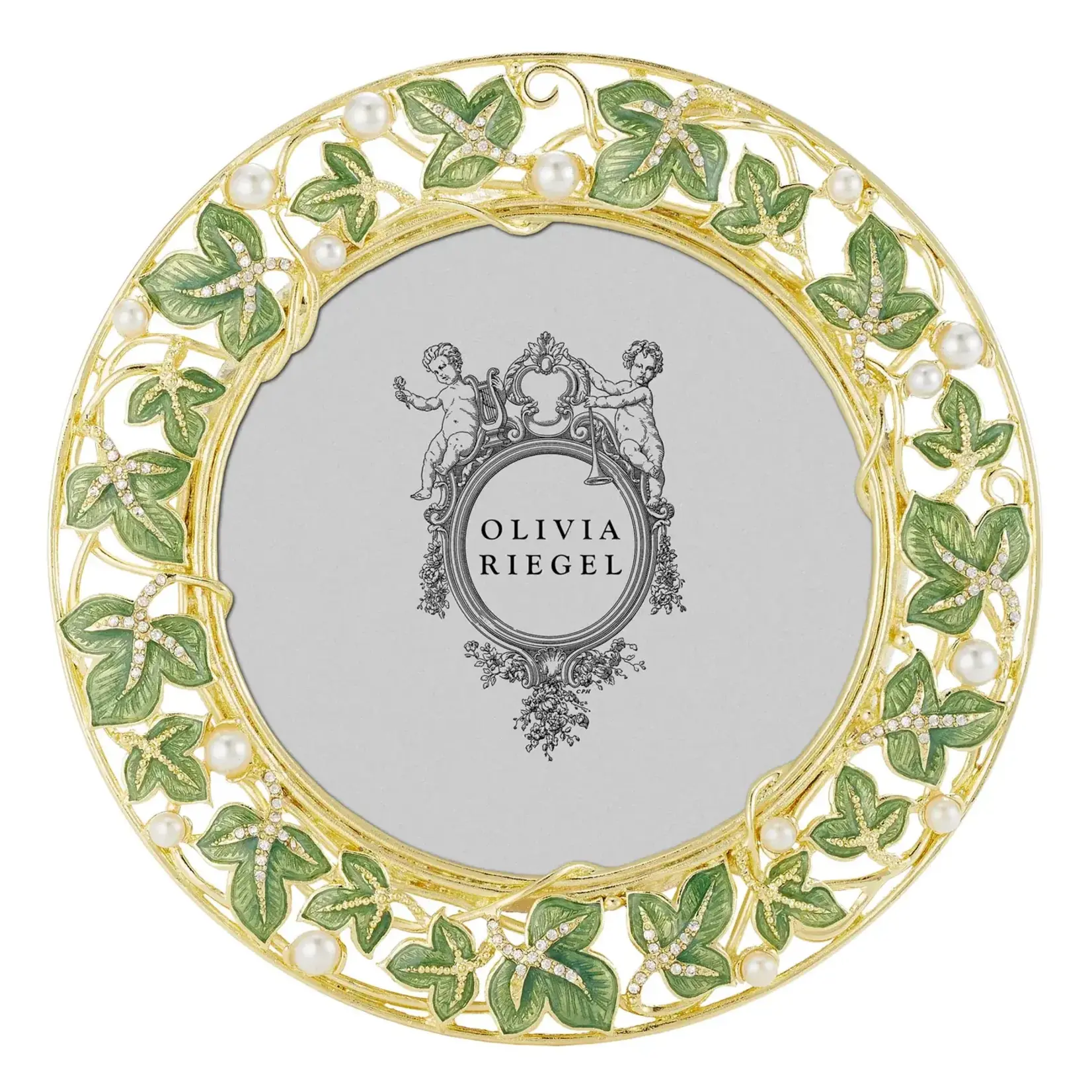 Olivia Riegel Ivy Round Picture Frame 4.5"
