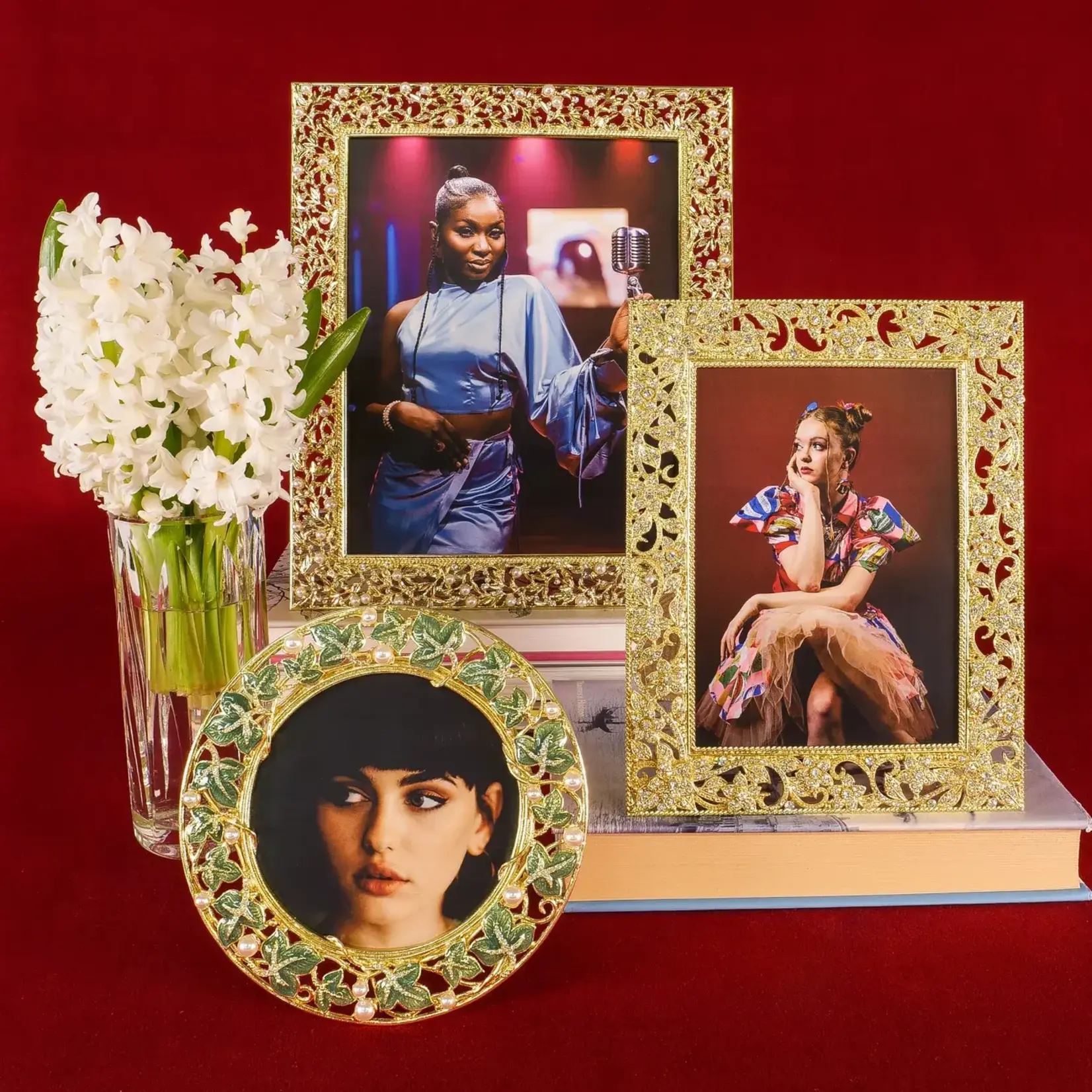 Olivia Riegel Ivy Round Picture Frame 4.5"