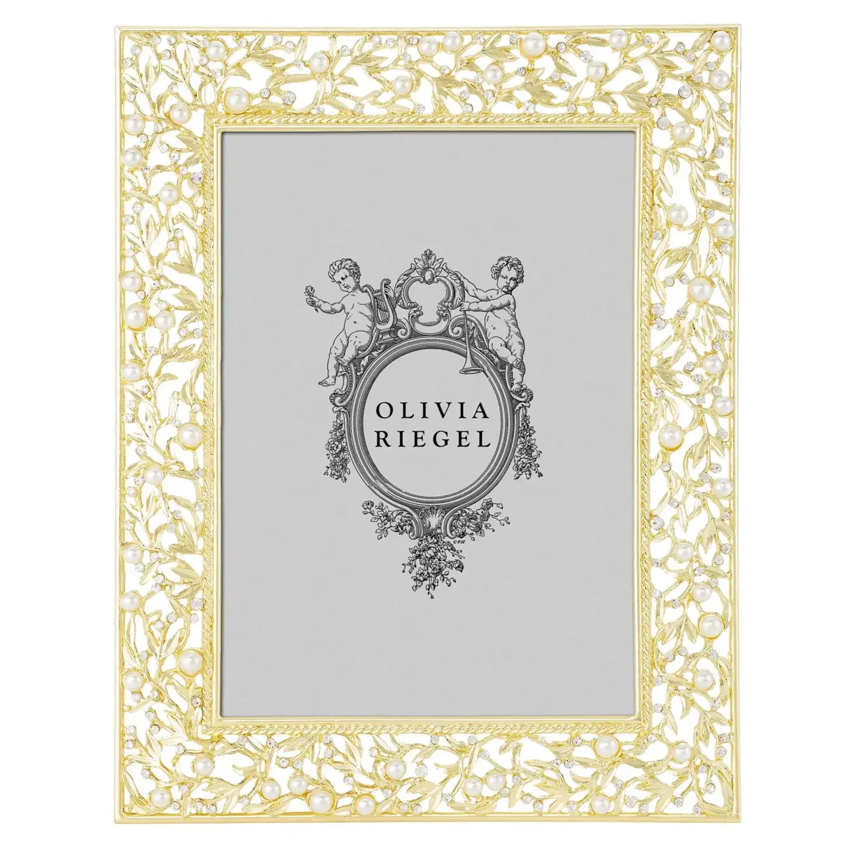 Olivia Riegel Gold Eleanor Picture Frame 5"x7"