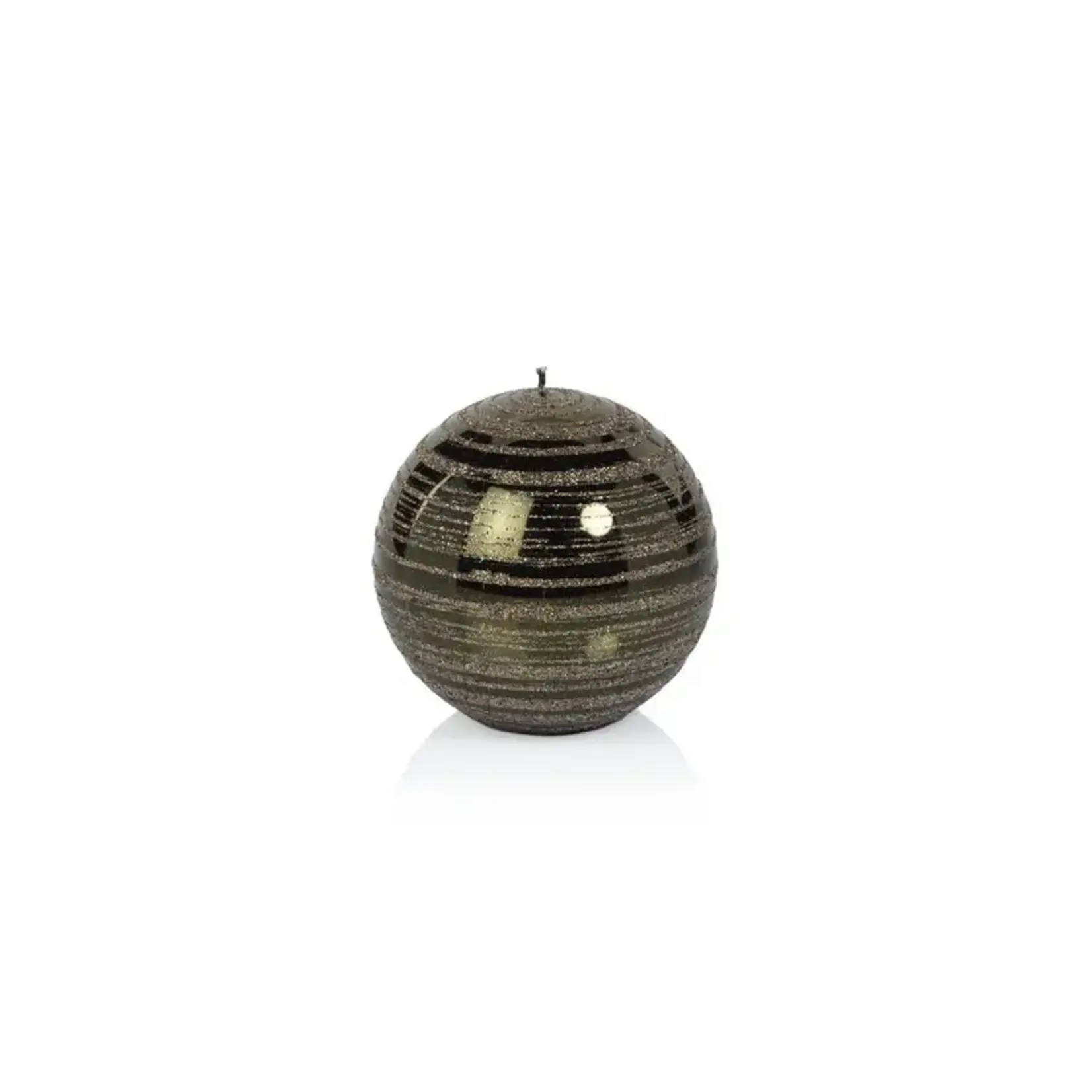 Zodax Metallic Ball Candle