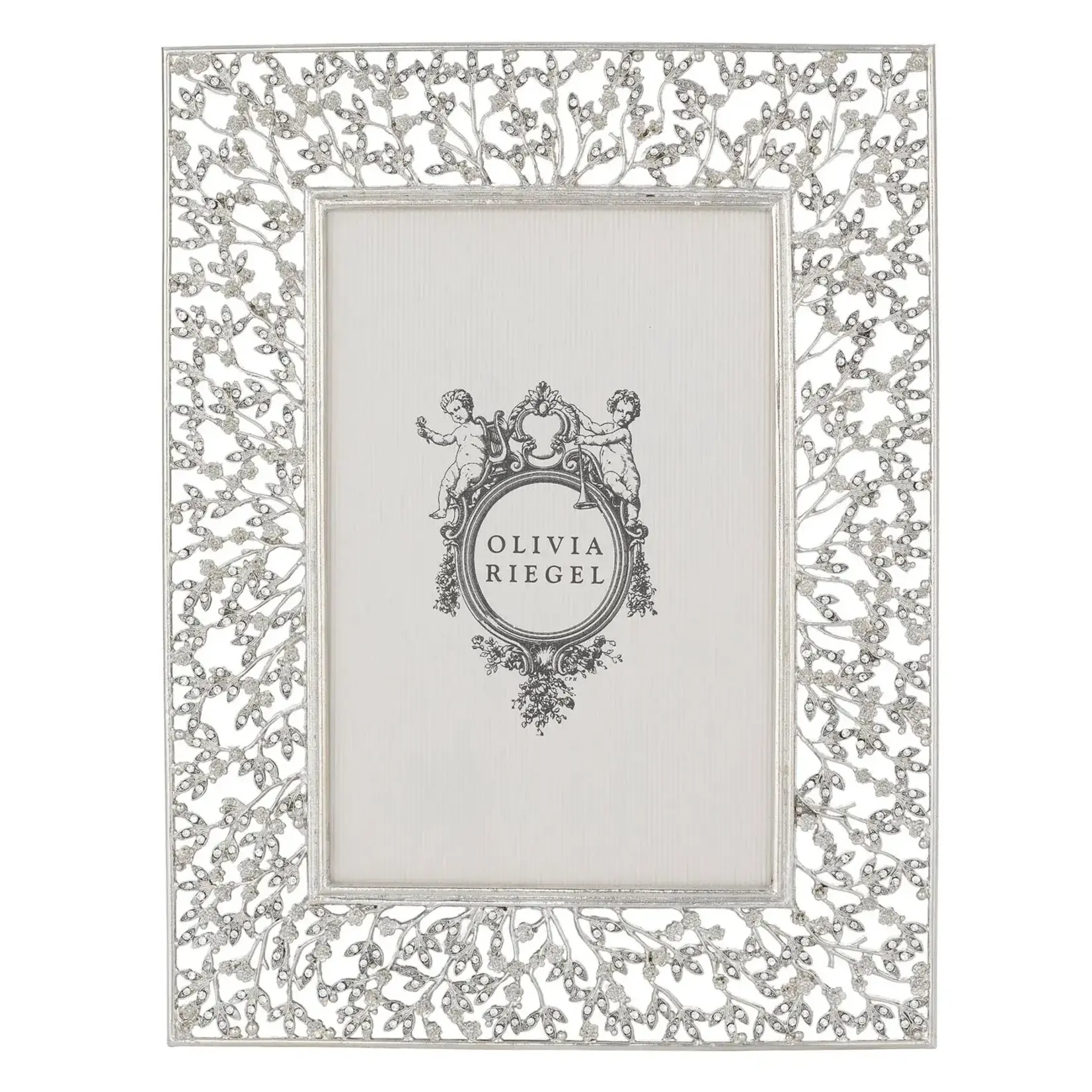 Olivia Riegel Silver Isadora Picture Frame 5"x7"