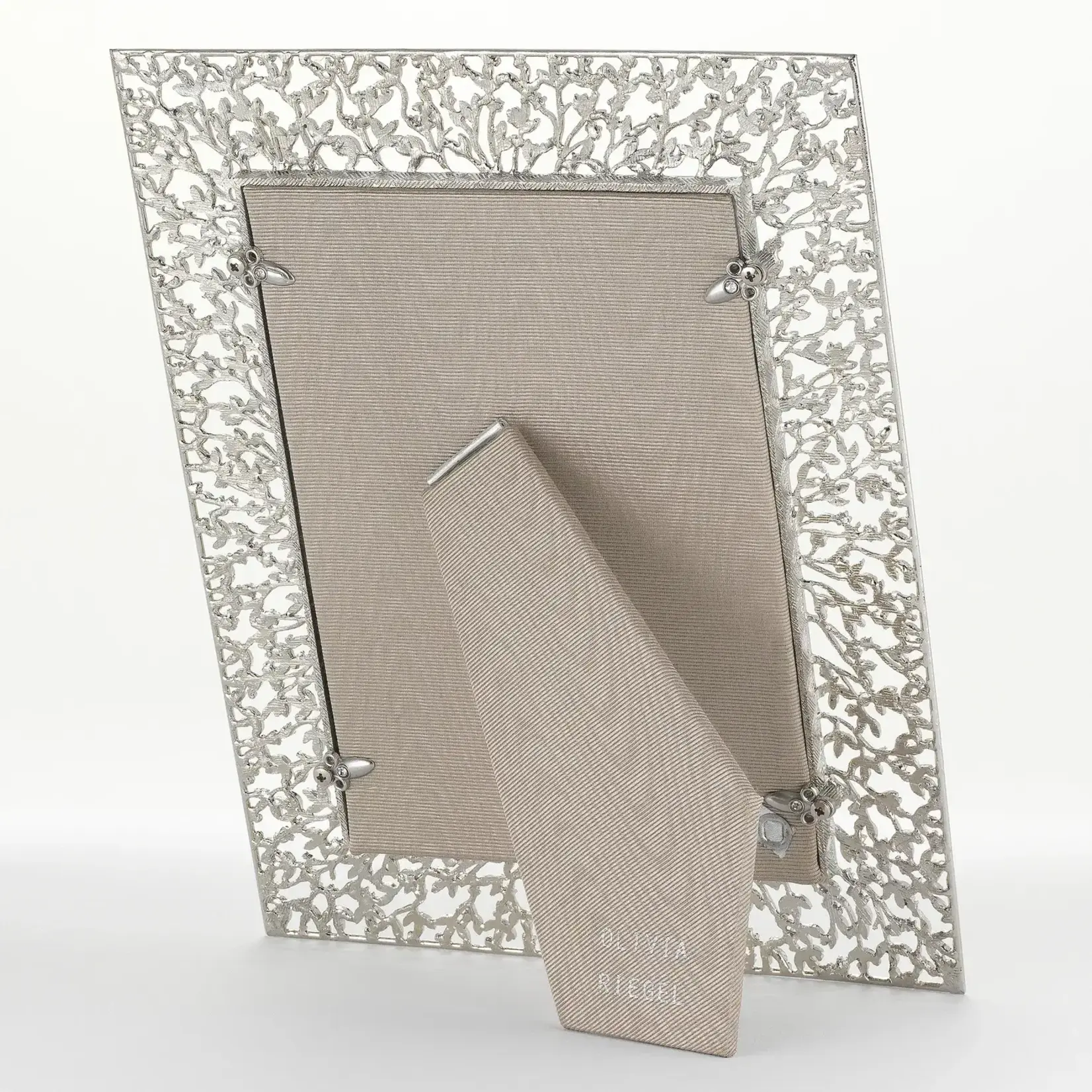Olivia Riegel Silver Isadora Picture Frame 5"x7"