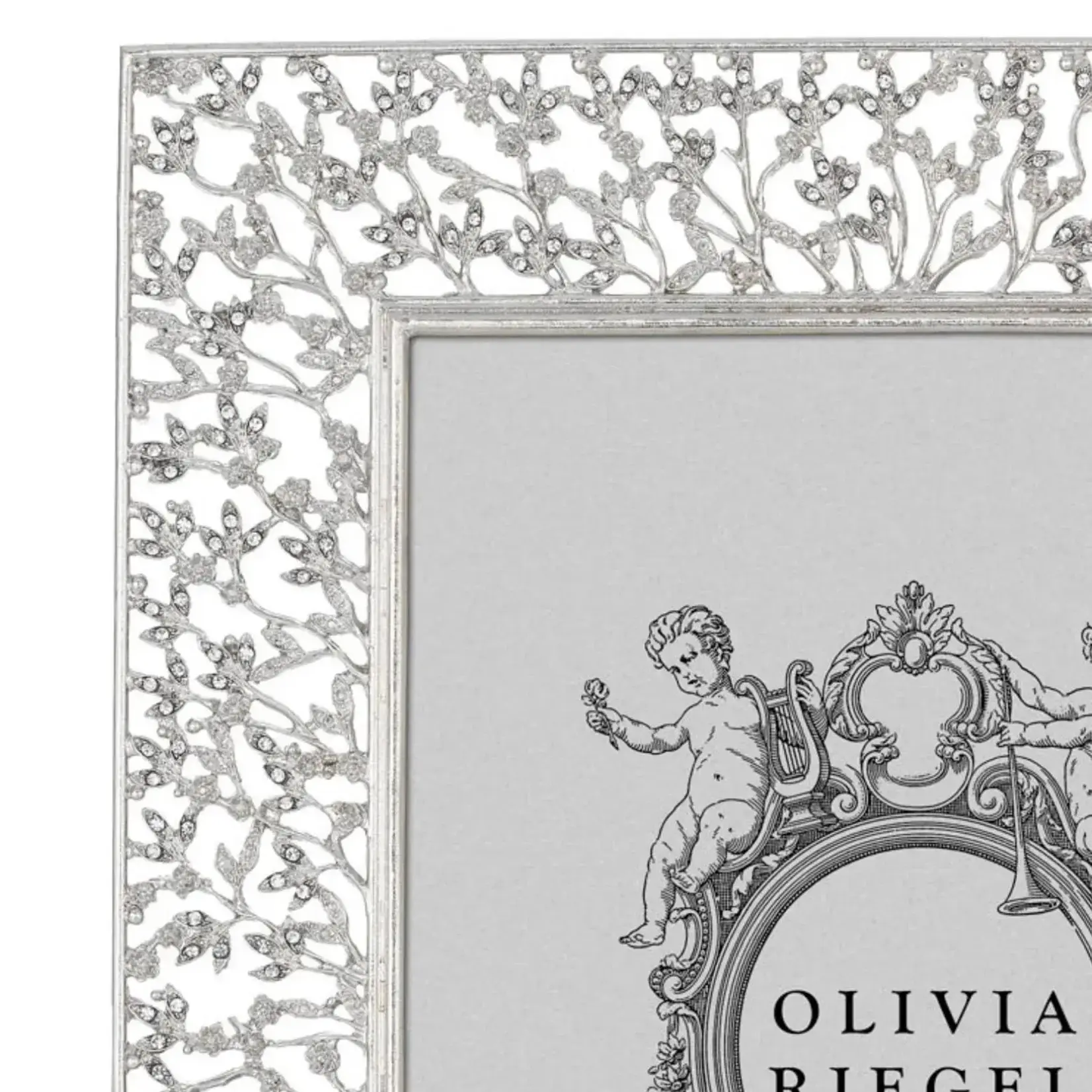 Olivia Riegel Silver Isadora Picture Frame 5"x7"