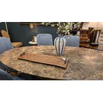 Bristle Mountain Woodworking Large Walnut Charcuterie Board w Handles