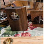 Bristle Mountain Woodworking Walnut Live Edge Bud Vase