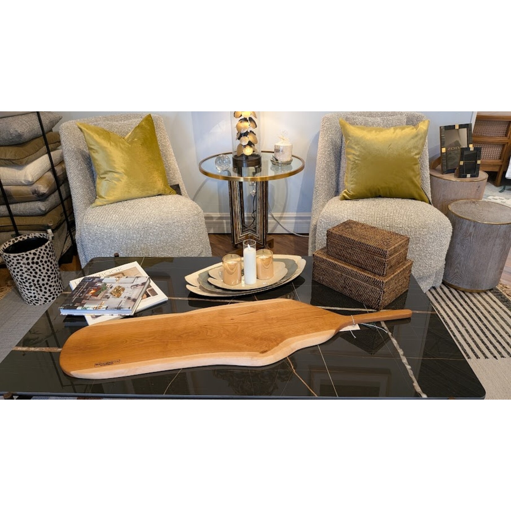 Bristle Mountain Woodworking Large Cherry Charcuterie Board