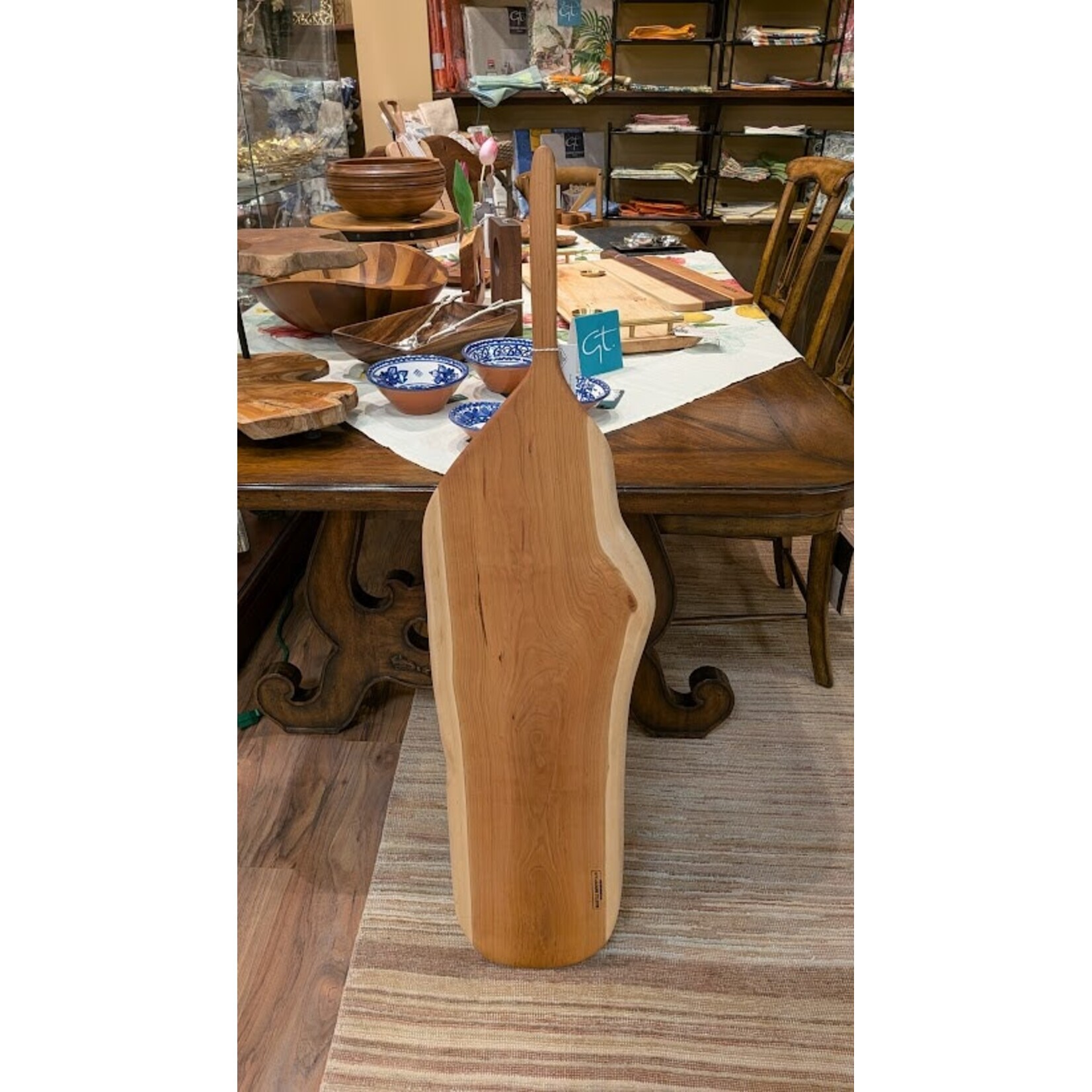 Bristle Mountain Woodworking Large Cherry Charcuterie Board