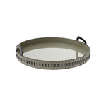 Currey & Company Cuoio Round Tray