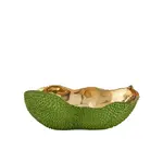 Currey & Company Jackfruit Oval Green Bowl