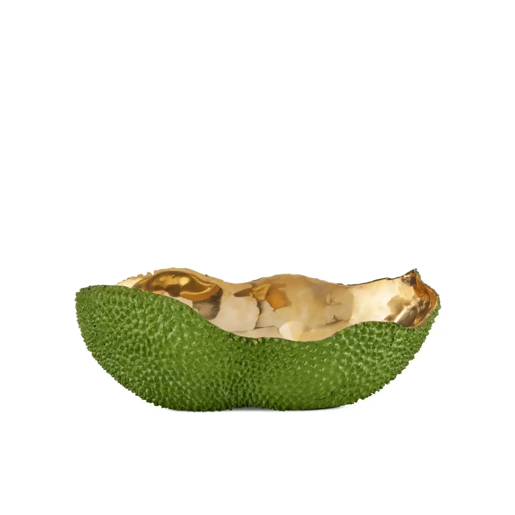 Currey & Company Jackfruit Oval Green Bowl
