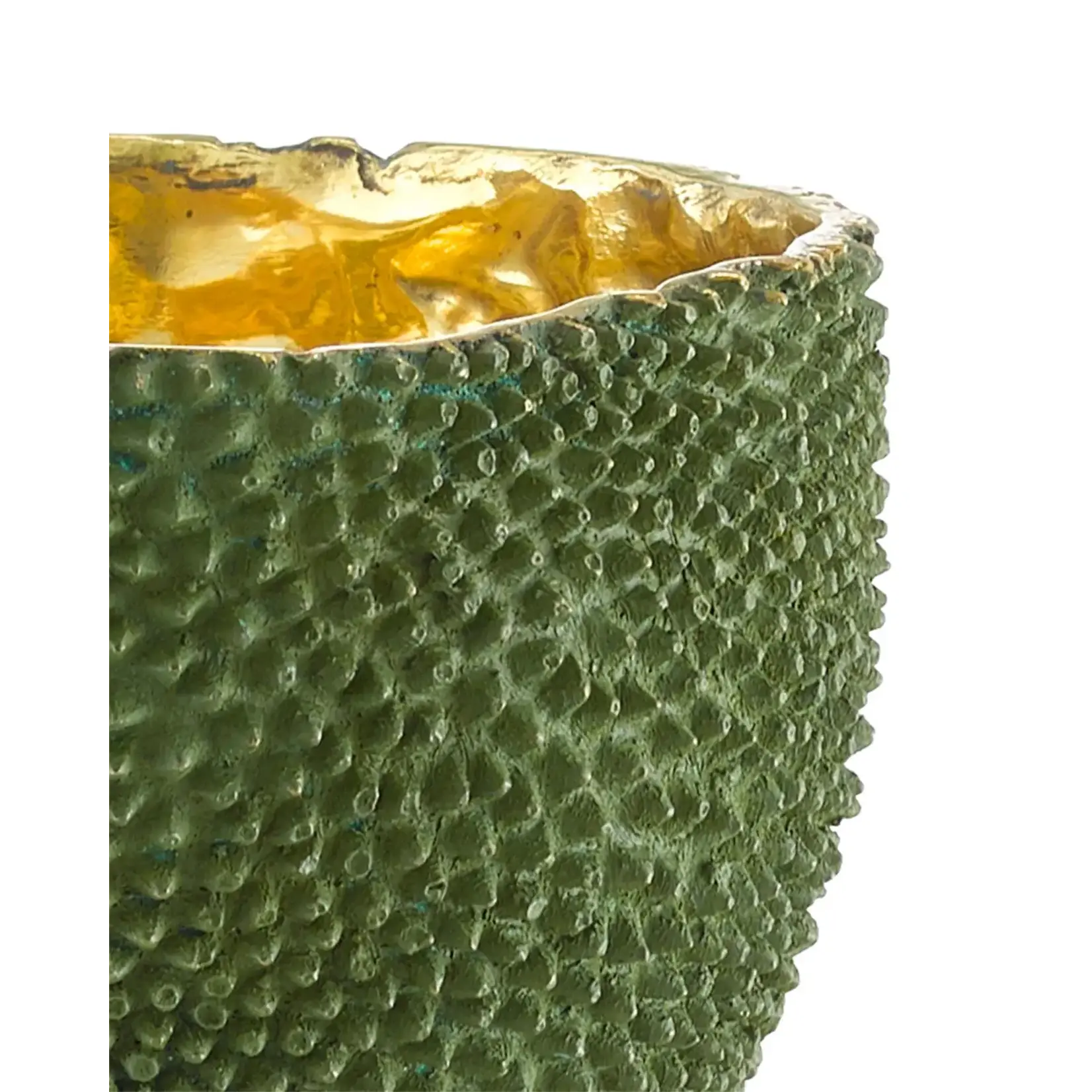 Currey & Company Jackfruit Large Green Vase