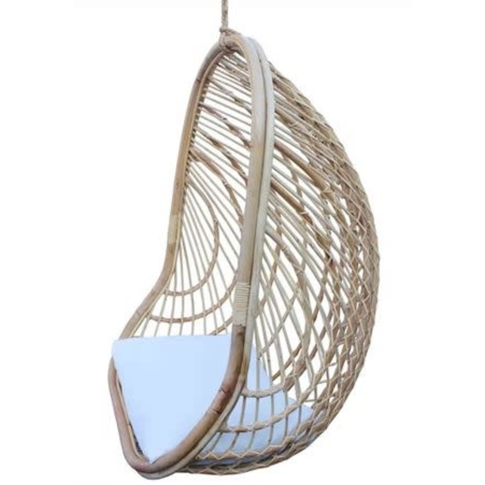Artesia Inc Nestsynthetic Hanging Chair Natural