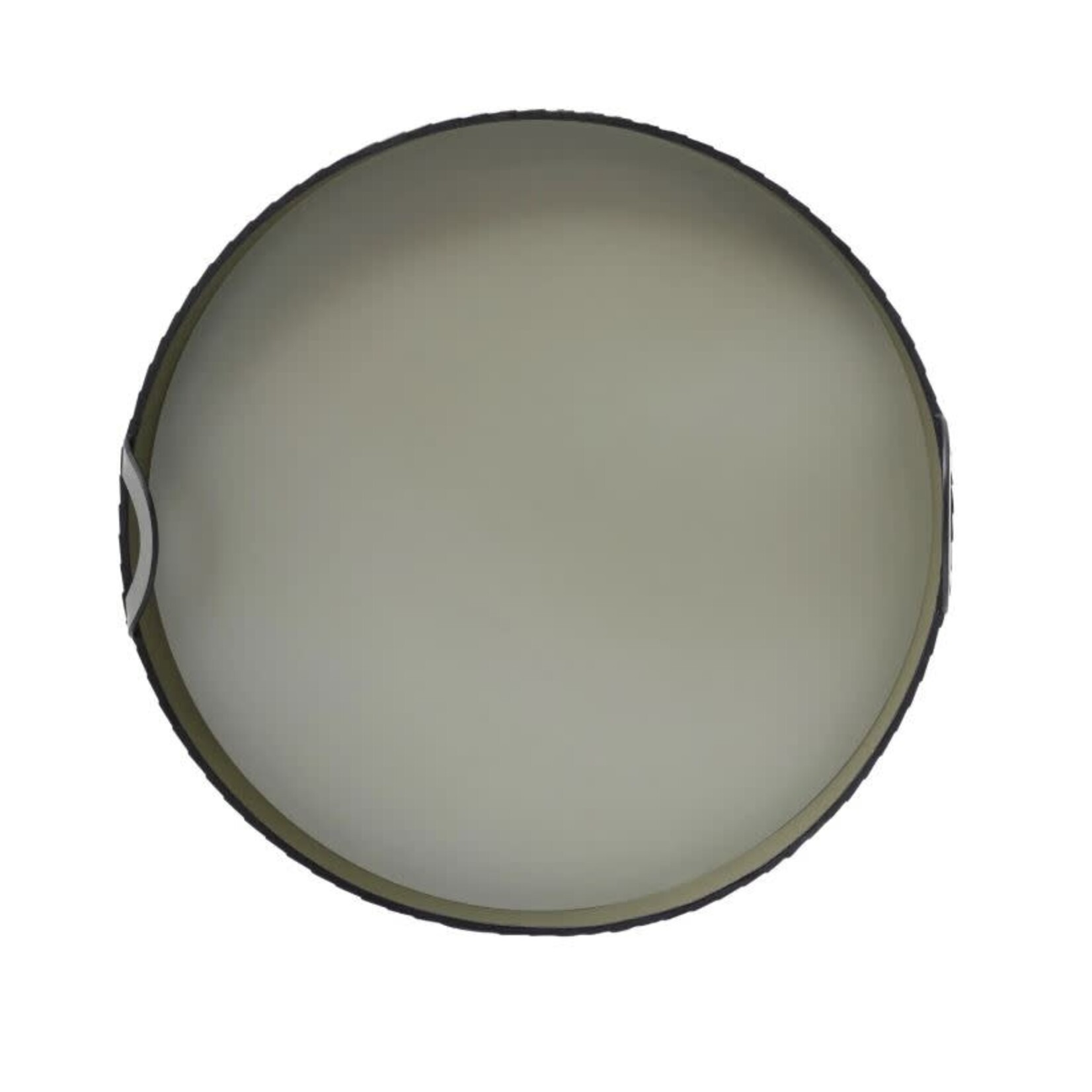 Currey & Company Cuoio Round Tray