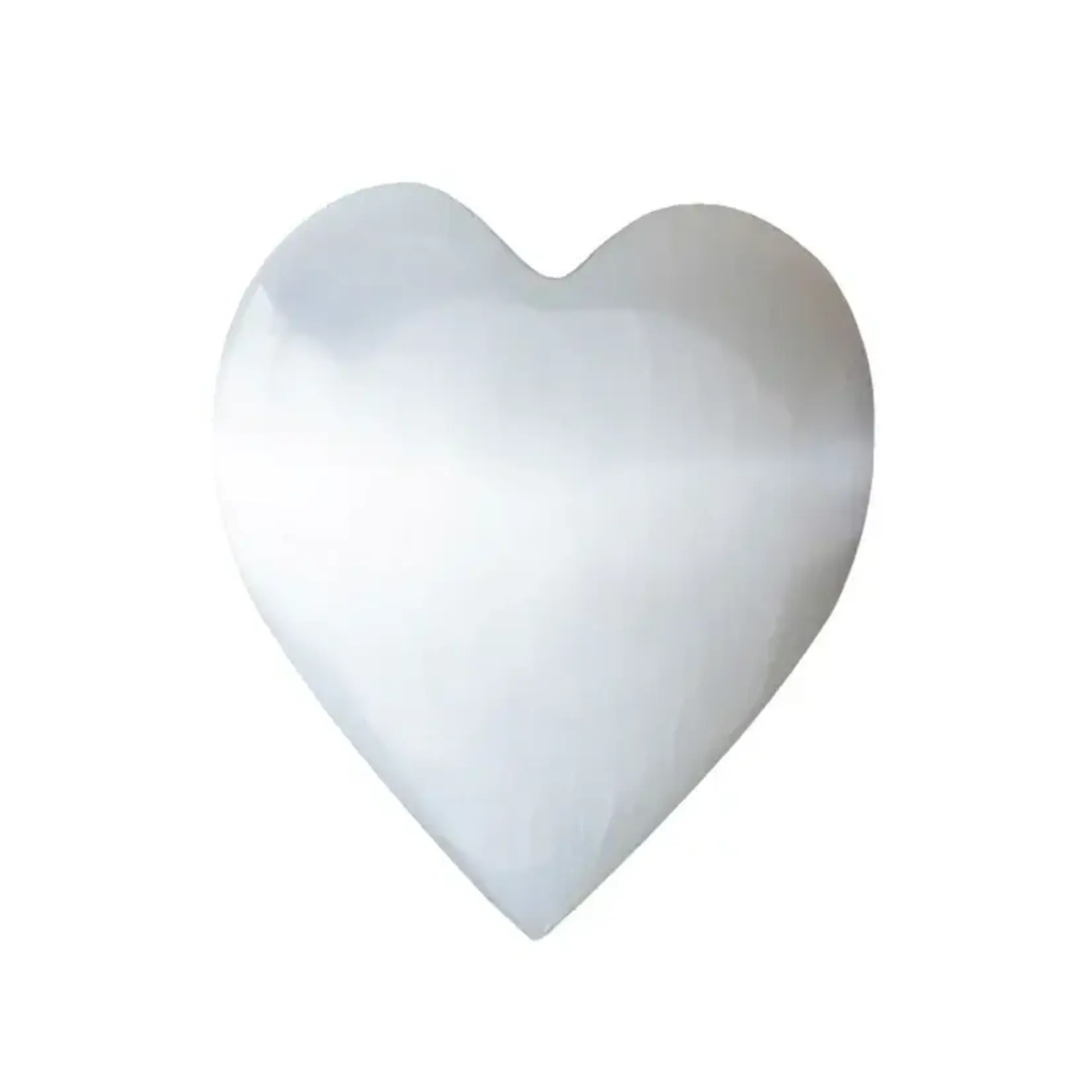 Blue Ocean Traders Selenite Heart Large