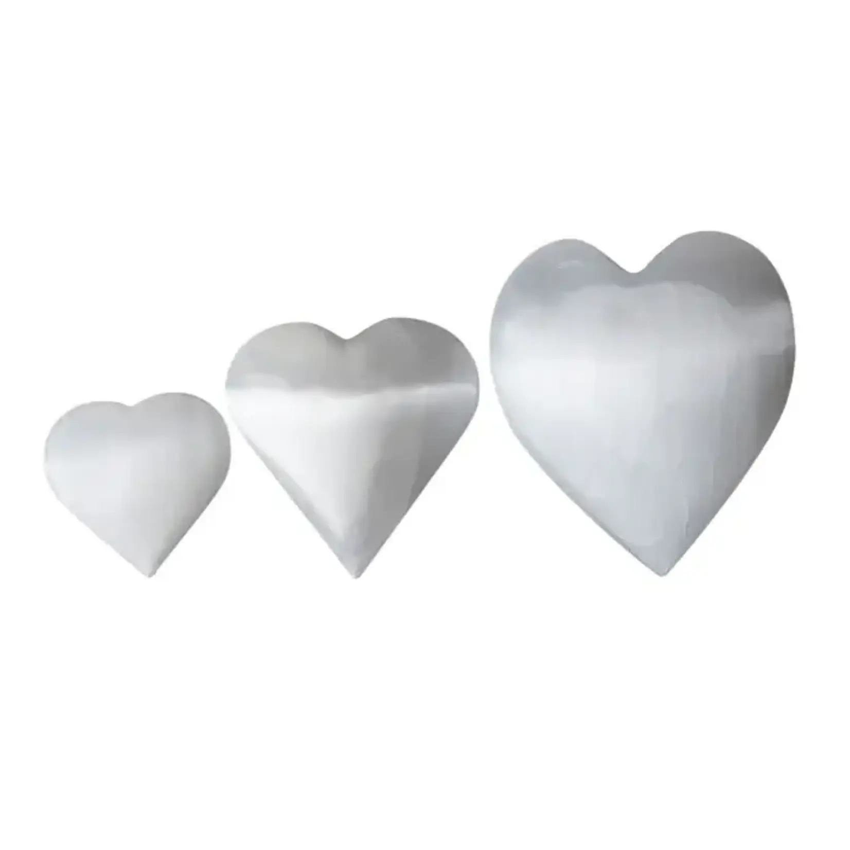 Blue Ocean Traders Selenite Heart Large
