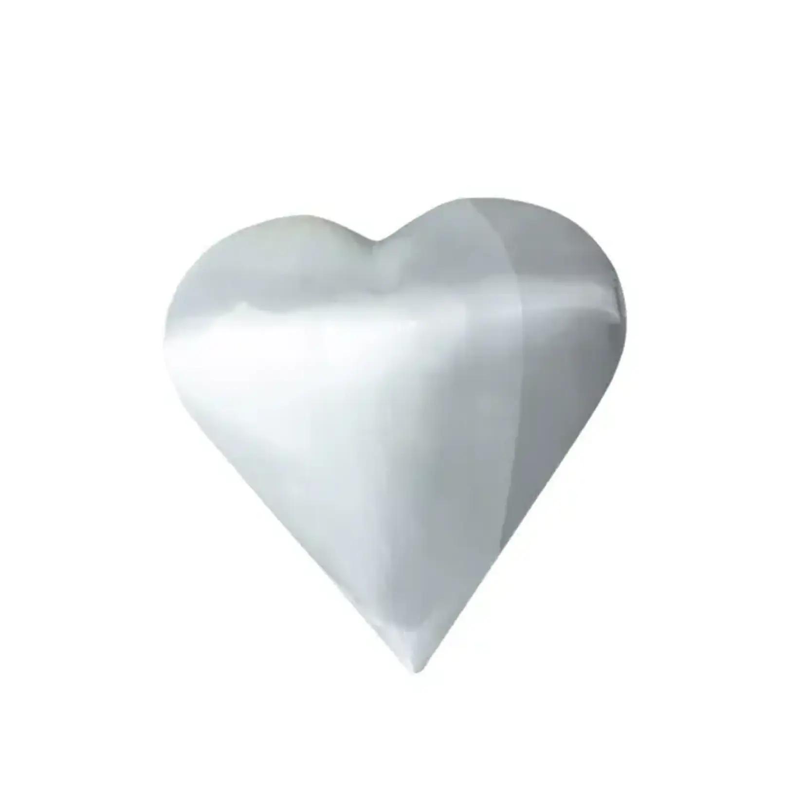 Blue Ocean Traders Selenite Heart Large