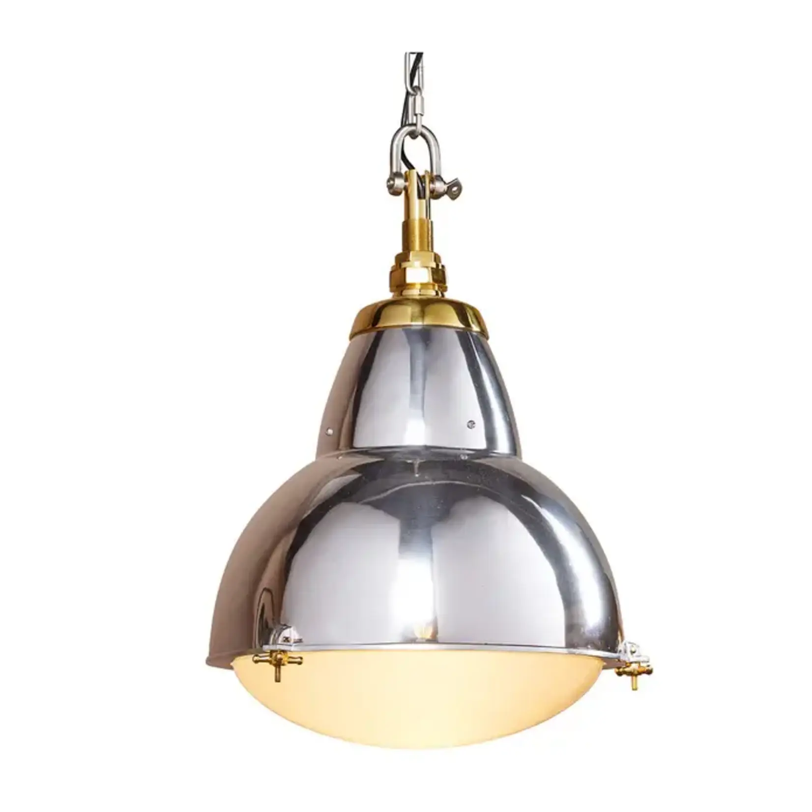 Blue Ocean Traders Industrial Pendant Aluminum & Brass Light
