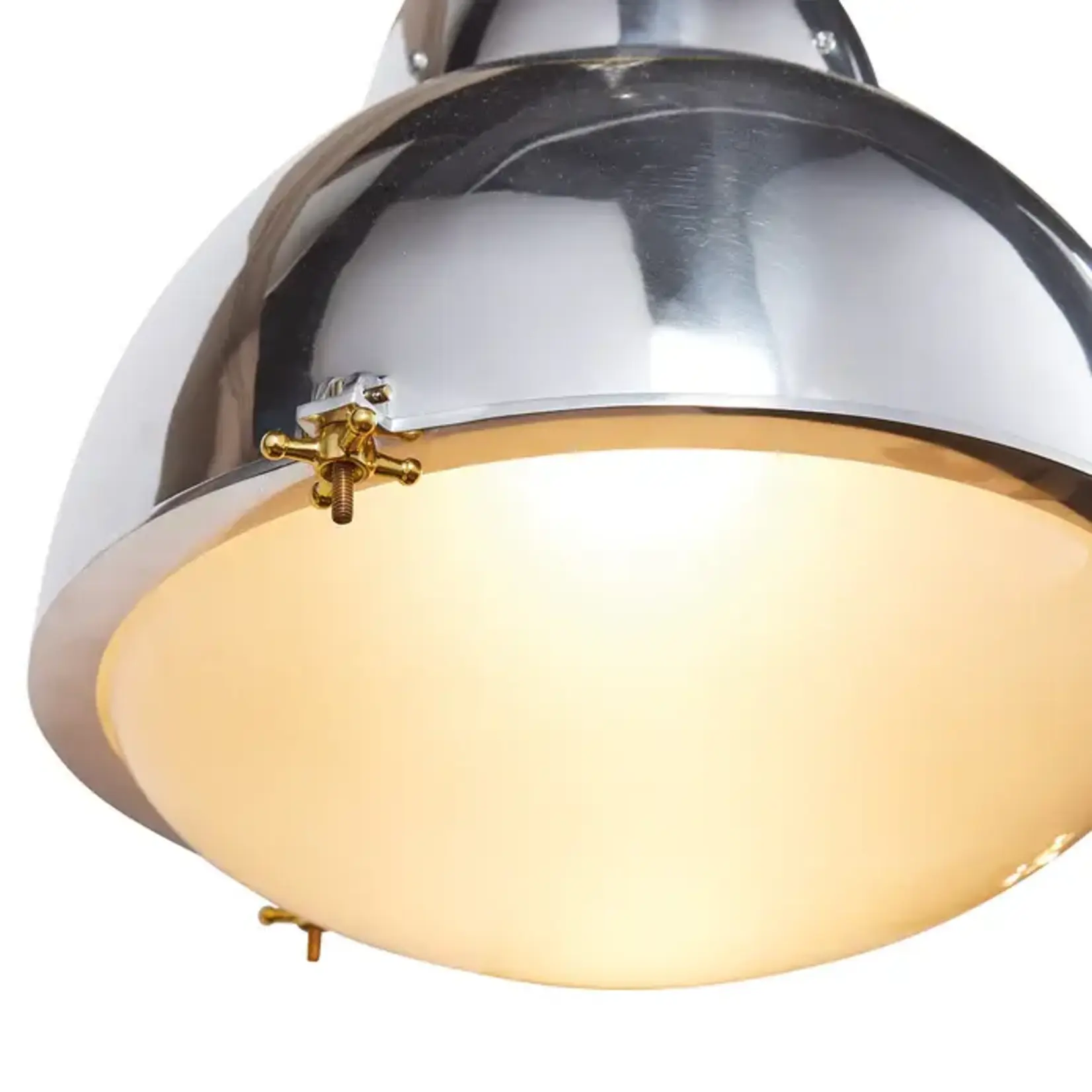 Blue Ocean Traders Industrial Pendant Aluminum & Brass Light