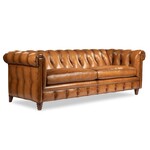 Hancock & Moore LLC Tavernwood Sofa Hyde Park Tan Burnished Leather
