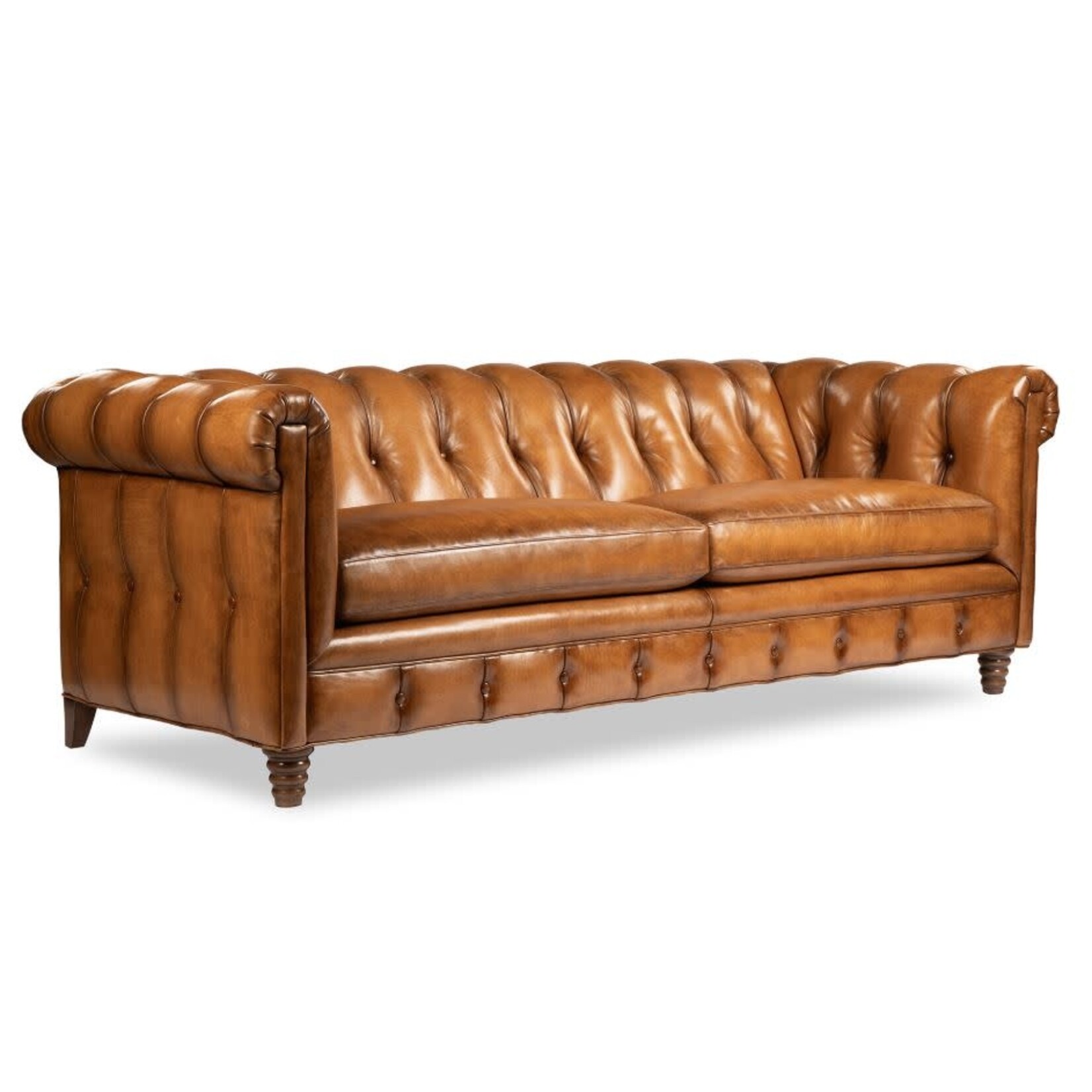 Hancock & Moore LLC Tavernwood Sofa Hyde Park Tan Burnished Leather