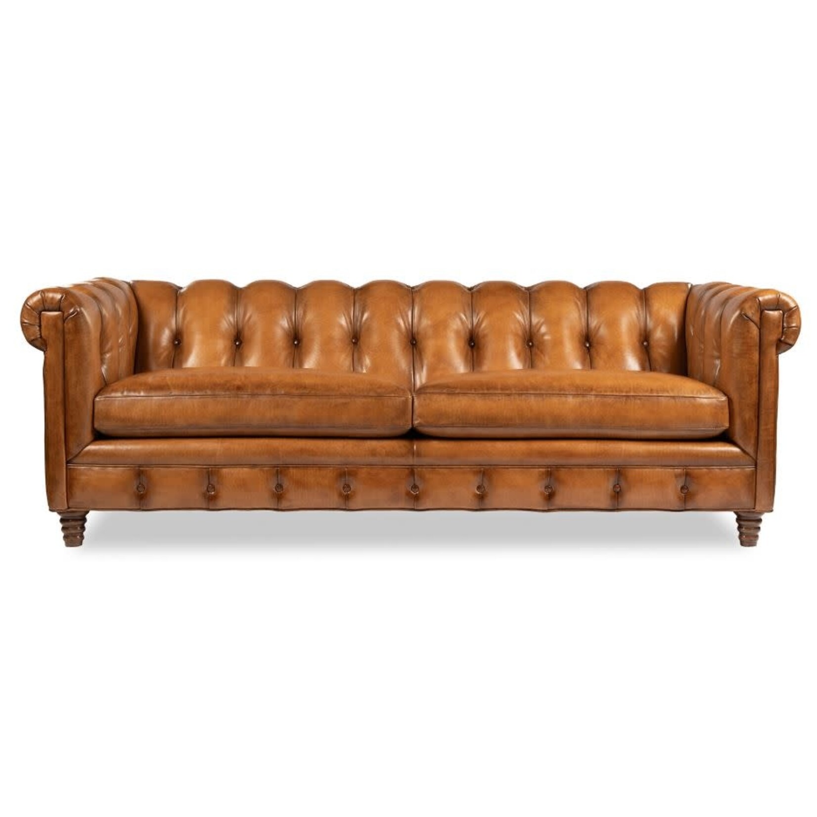Hancock & Moore LLC Tavernwood Sofa Hyde Park Tan Burnished Leather