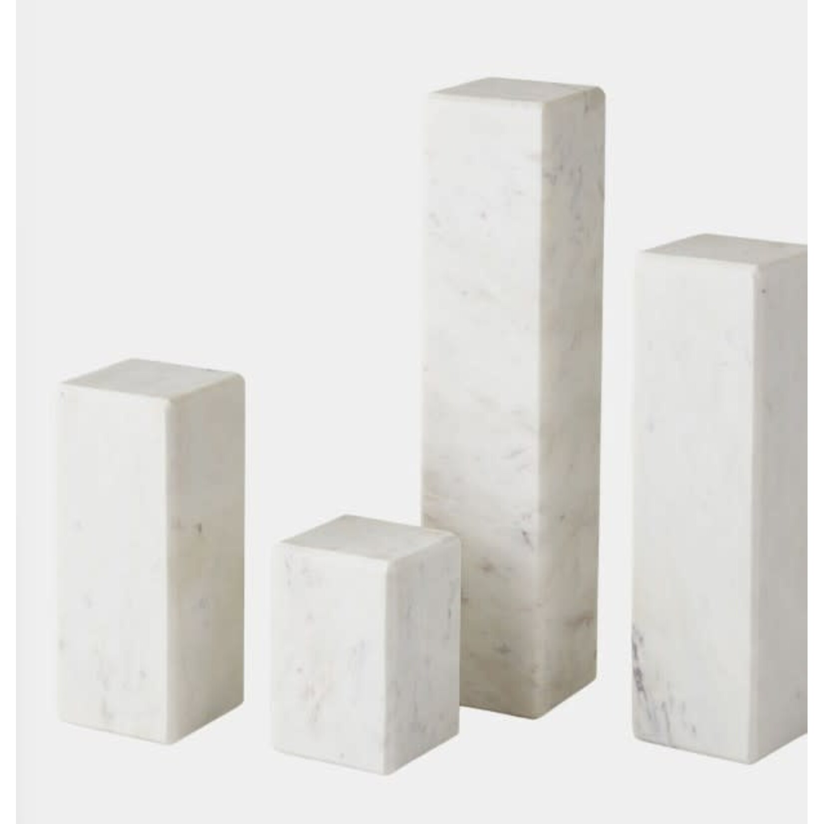 Global Views 5 Marble Mini Pedestal Riser XLarge